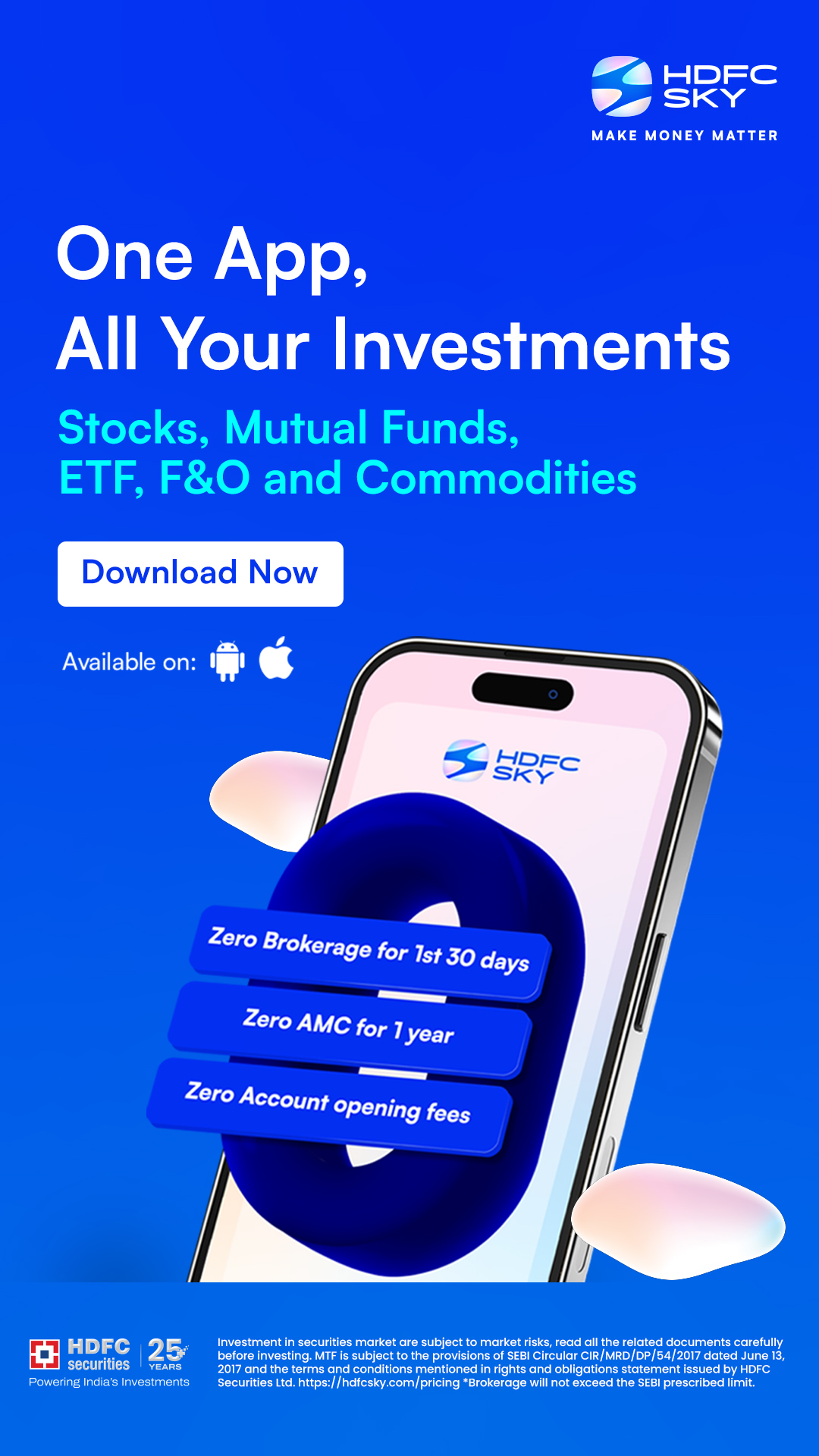 HDFC SKY Facebook ad
