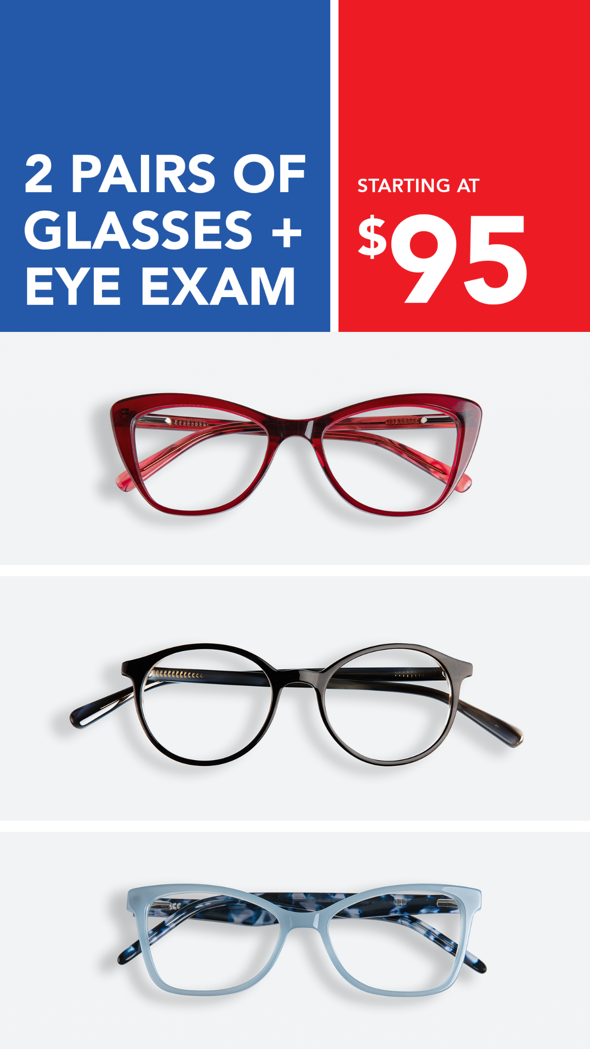 America's Best Eyecare + Eyewear Facebook ad