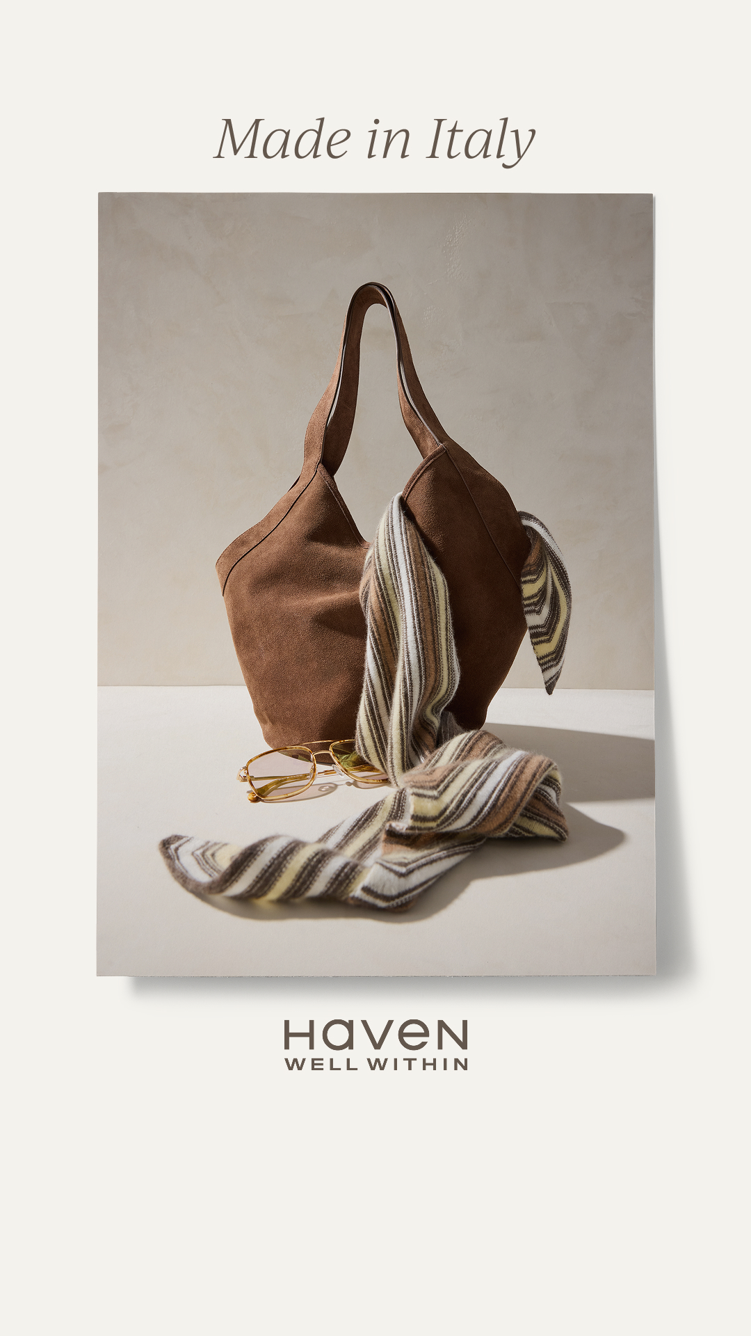 Haven Well Within Facebook ad: Made in Italy