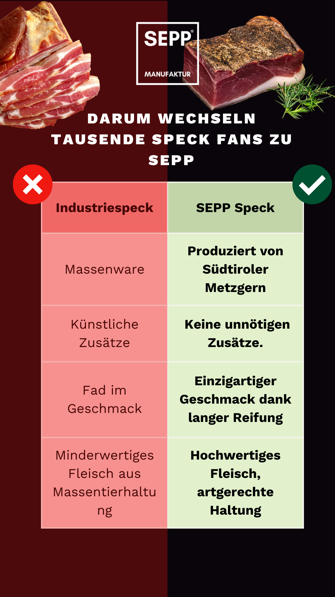 SEPP'Manufaktur Südtirol Facebook ad