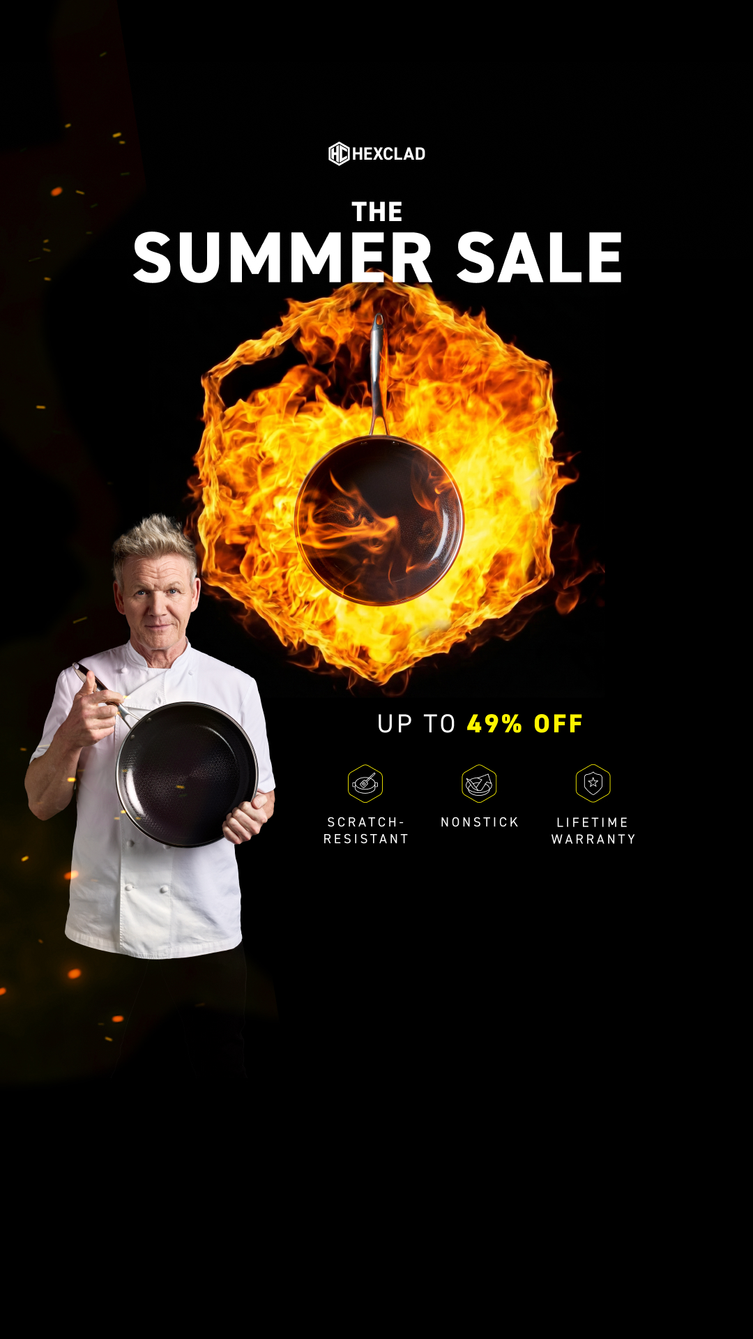 Gordon Ramsay Facebook ad