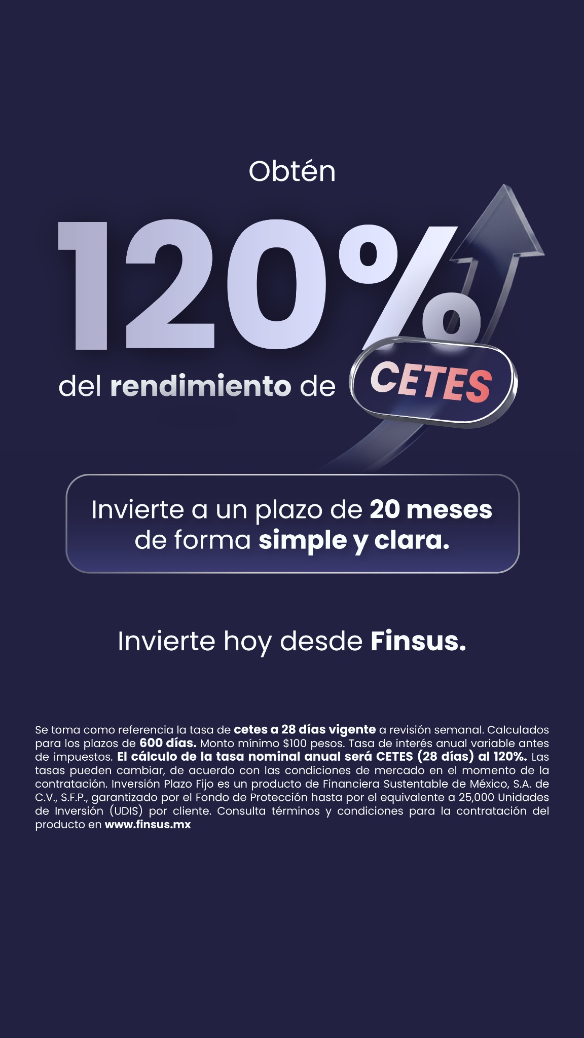 Finsus Facebook ad