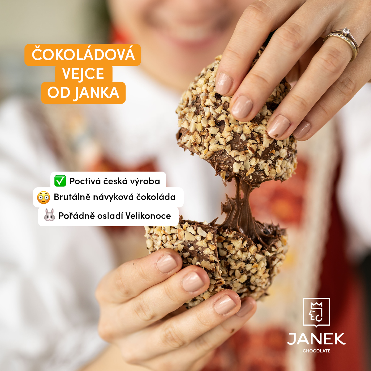 Čokoládovna JANEK Facebook ad