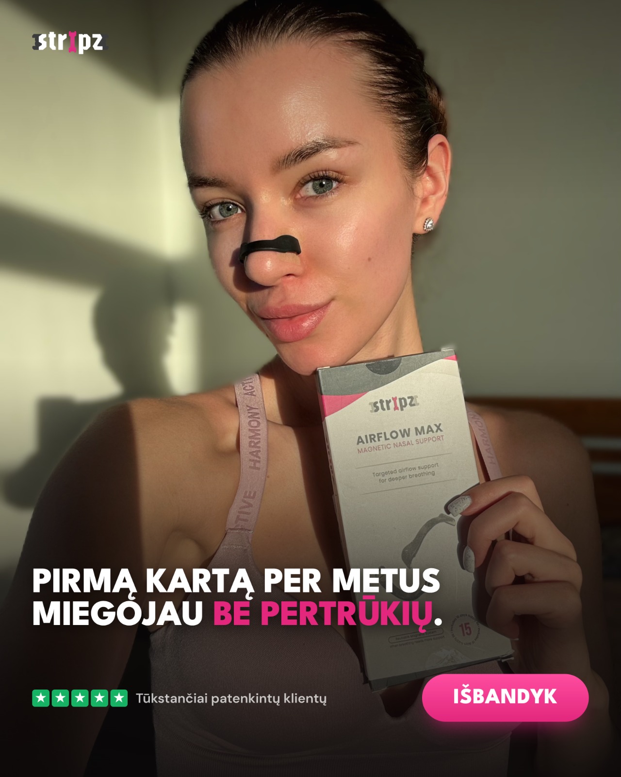 Stripz Facebook ad