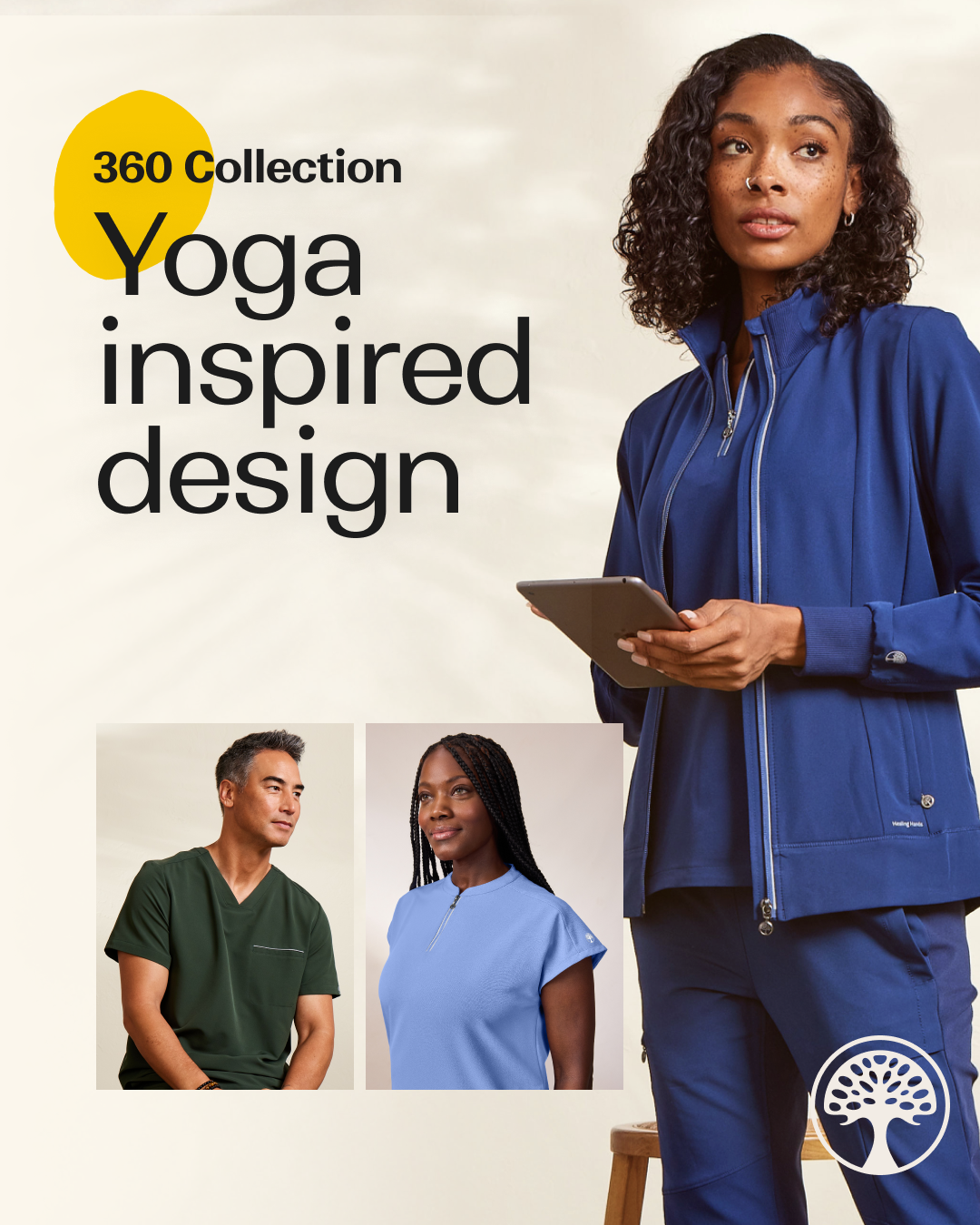 Healing Hands Scrubs Facebook ad