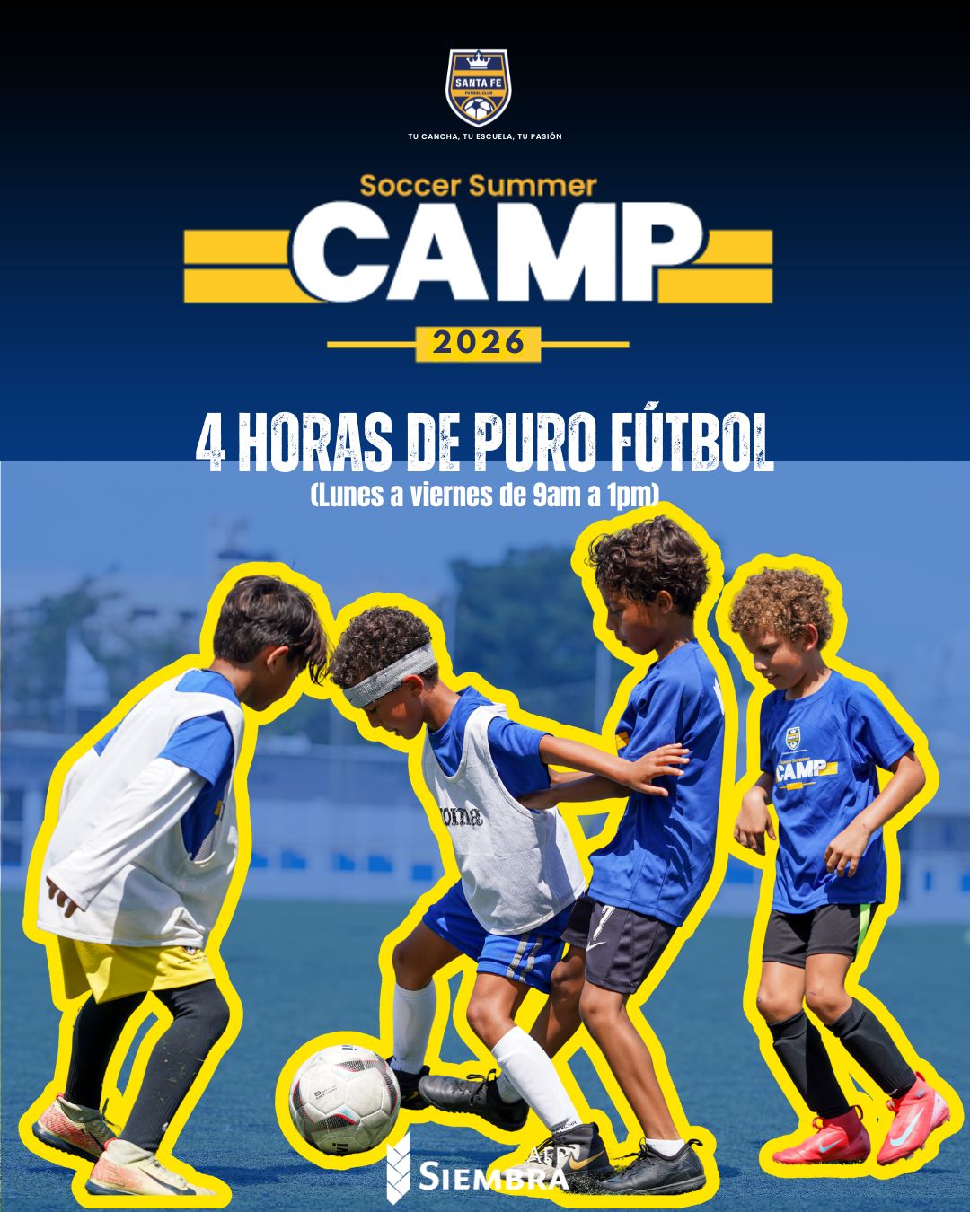 Santa Fe Futbol Club Facebook ad: Este verano no es para descansar… ¡es para…