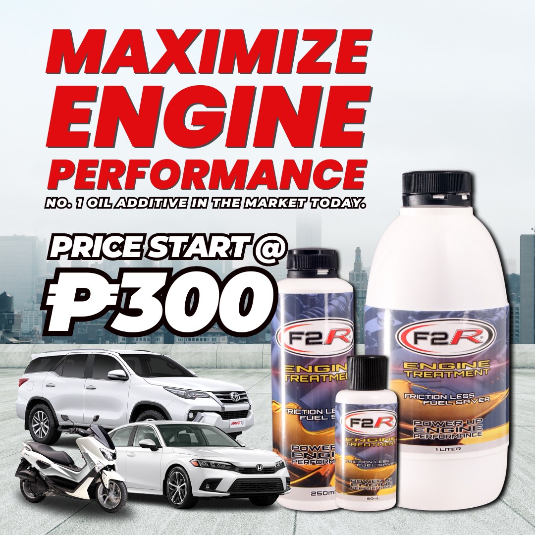 F2R Engine Treatment - Luzon Facebook ad