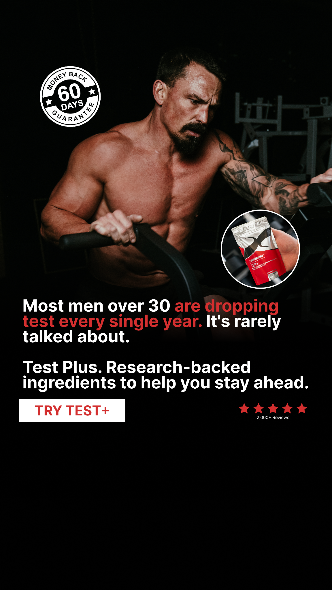 Xendurance Facebook ad from Aug 13, 2026