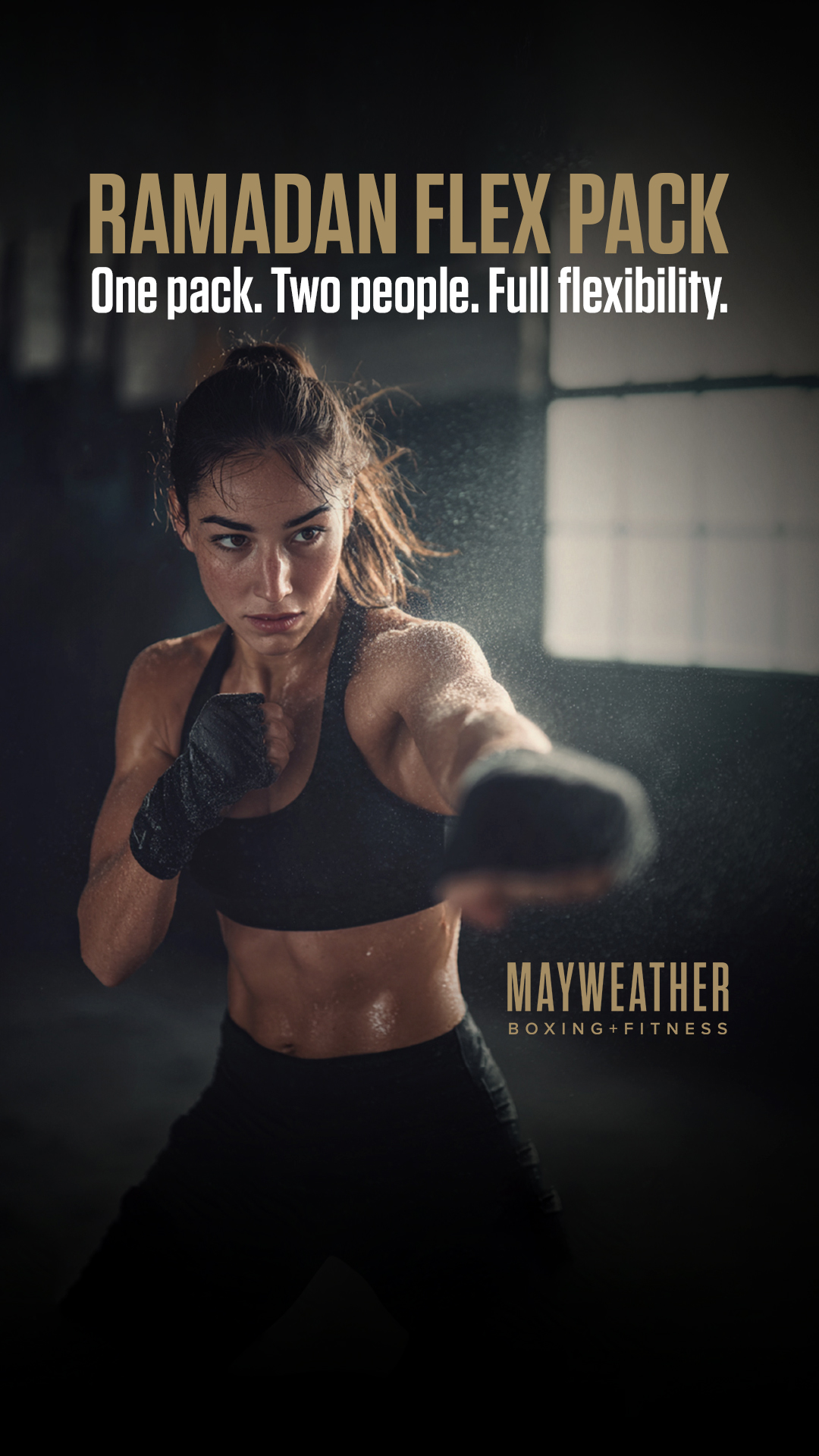 Mayweather Boxing + Fitness UAE Facebook ad