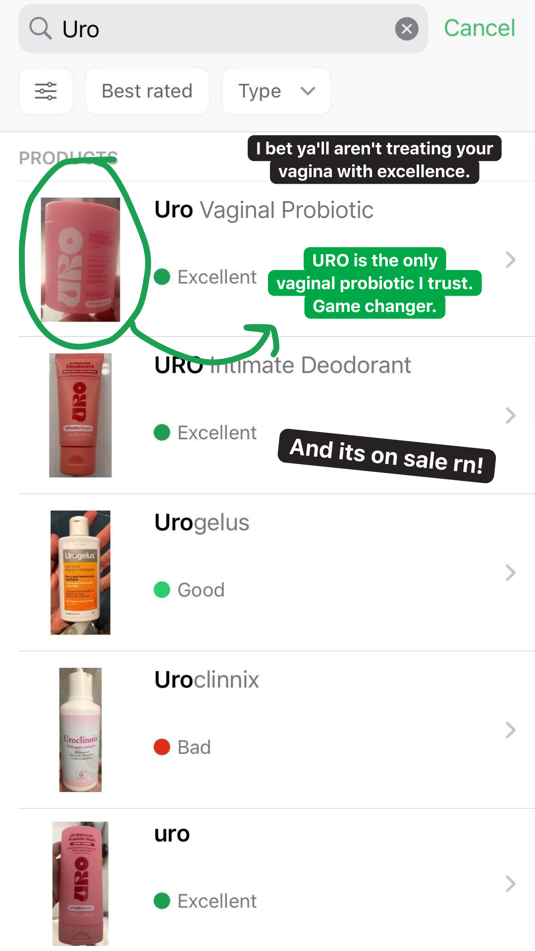 Sheissoloraya Facebook ad