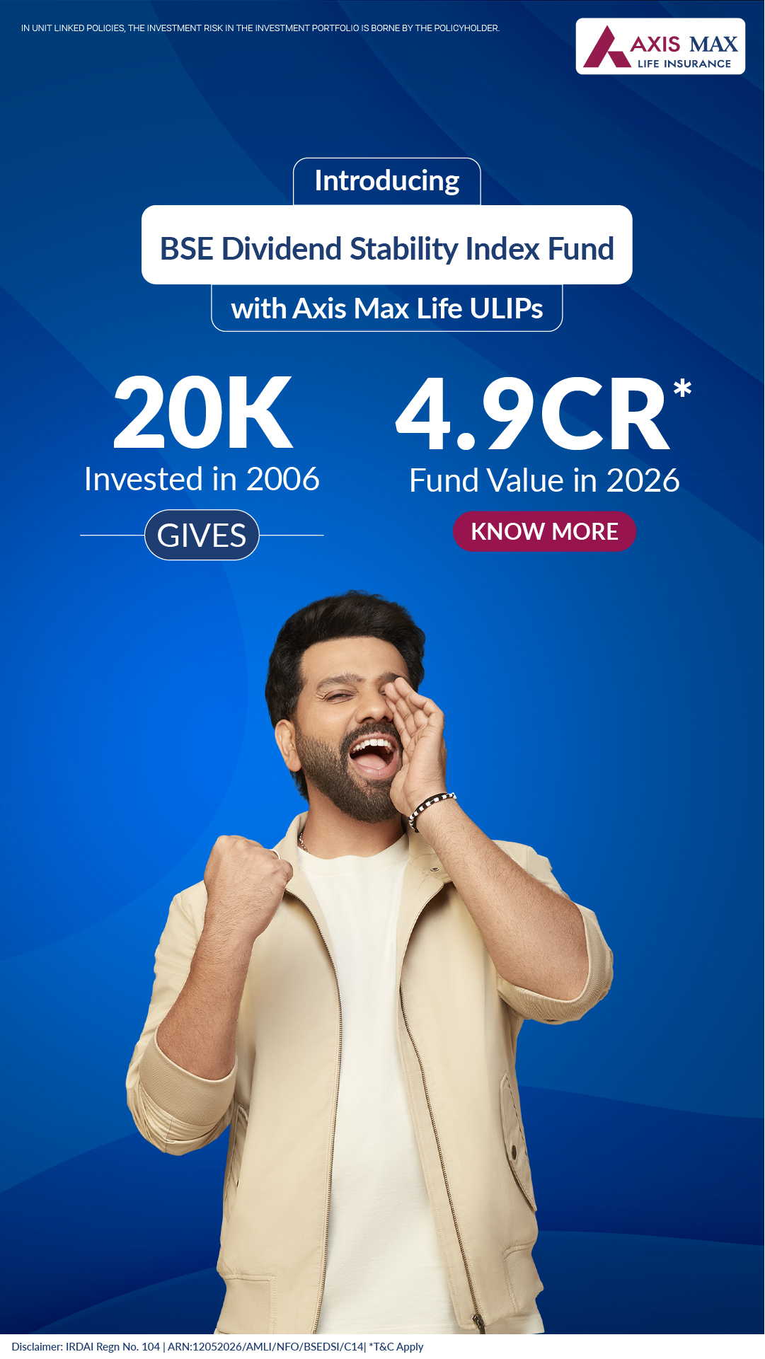 Axis Max Life Insurance Facebook ad