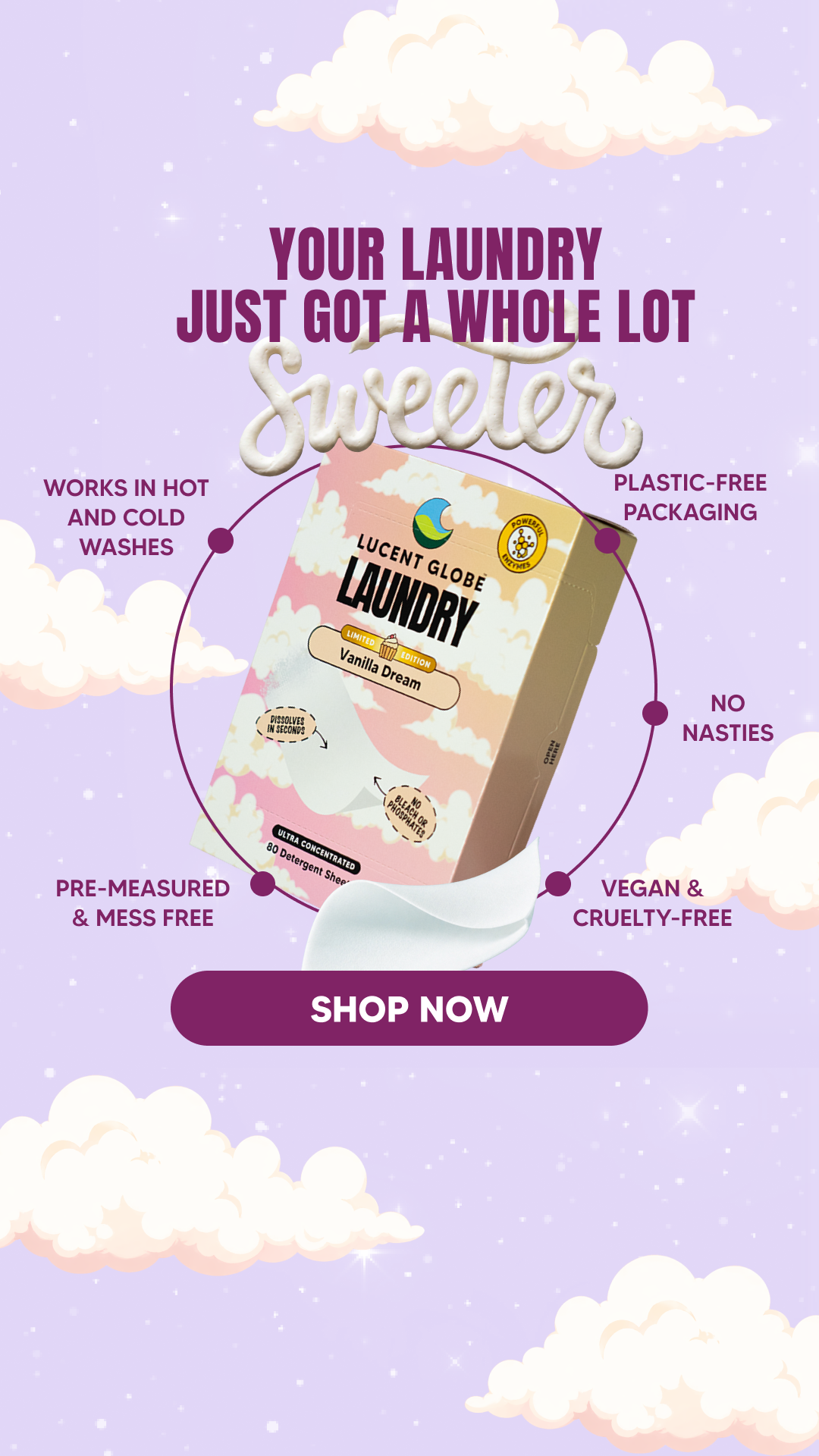 Lucent Globe Facebook ad
