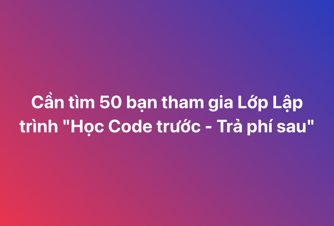 Hệ thống Đào tạo Lập trình viên Quốc tế Aptech Facebook ad