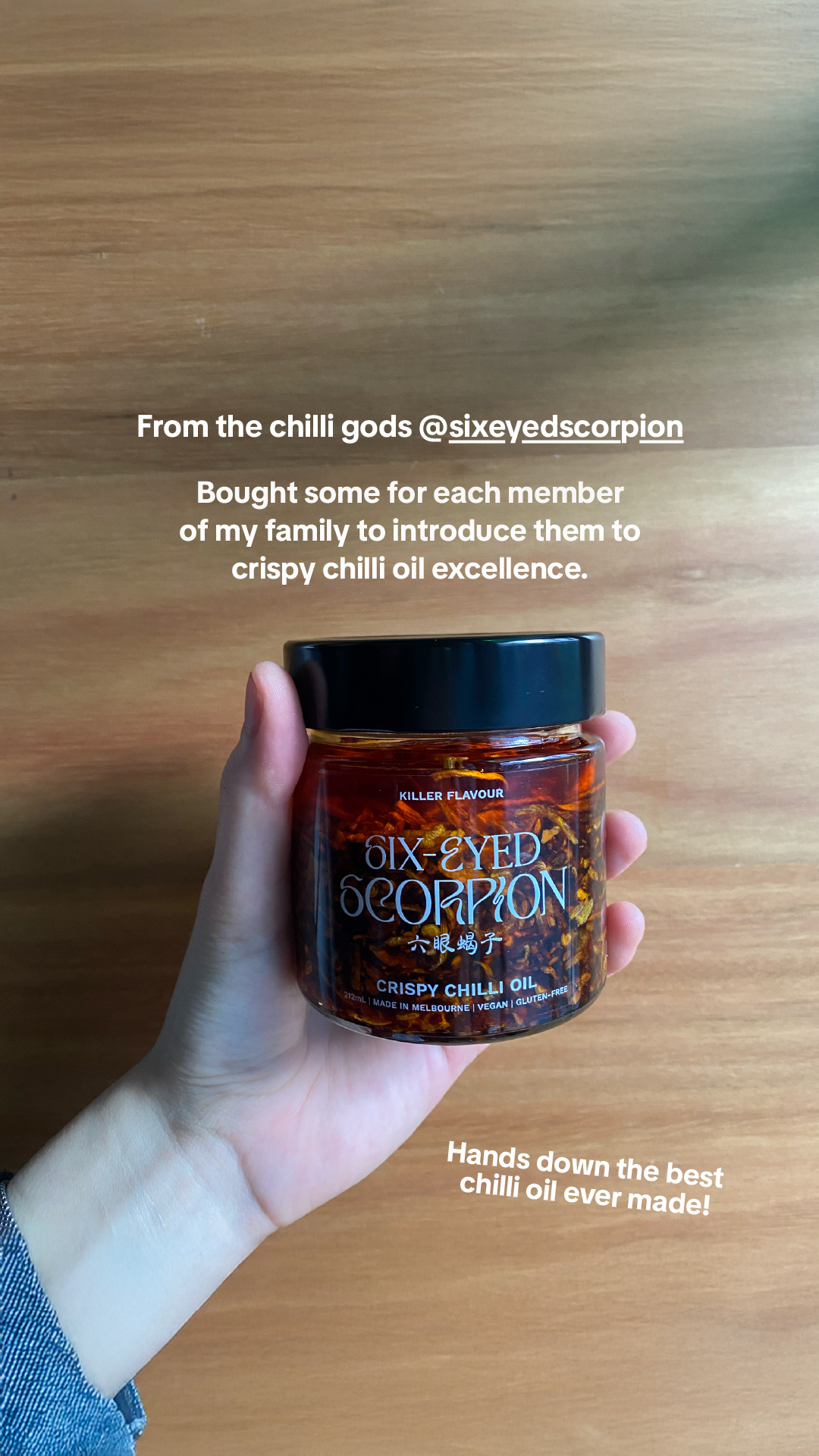 Six-Eyed Scorpion Facebook ad
