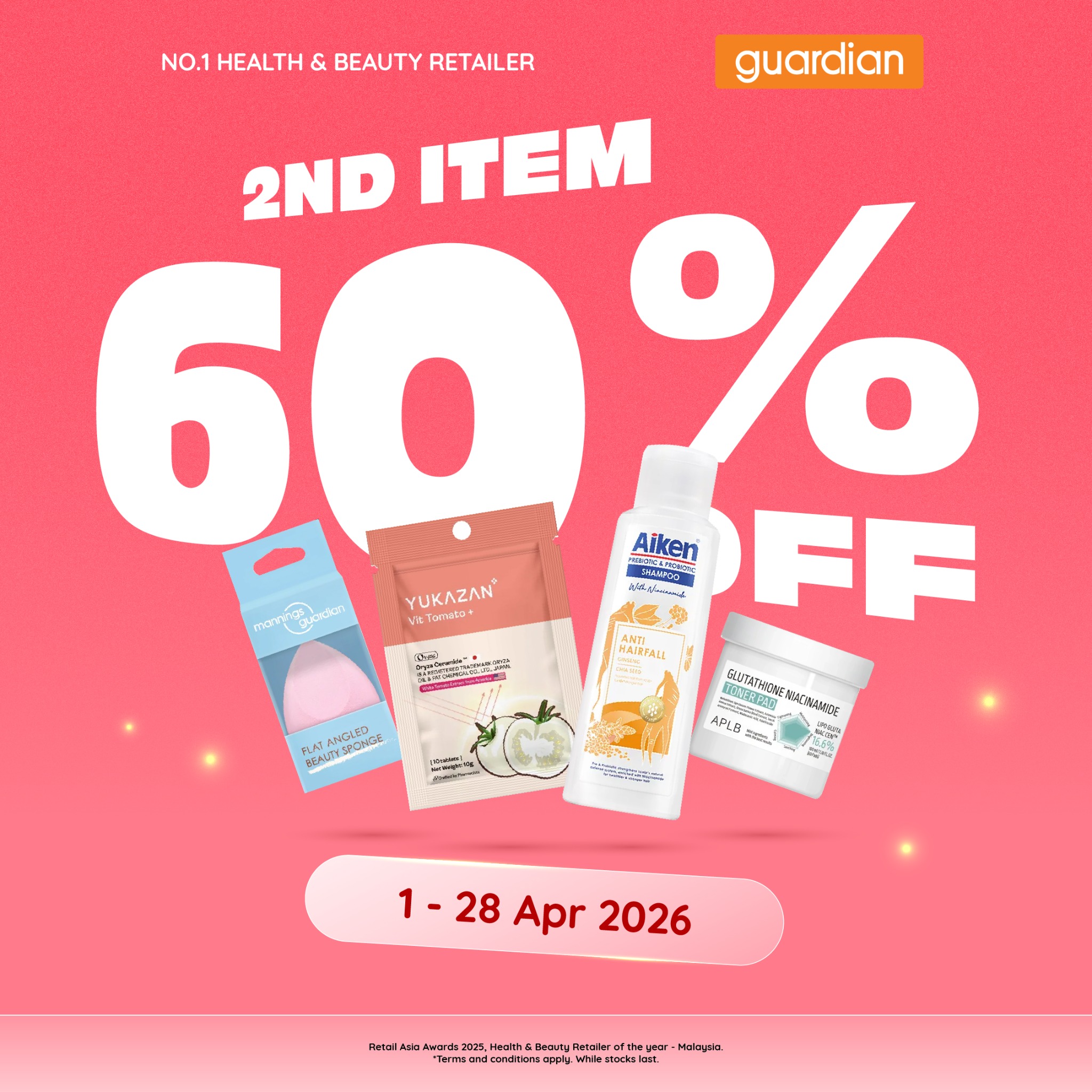 Guardian Health & Beauty Facebook ad