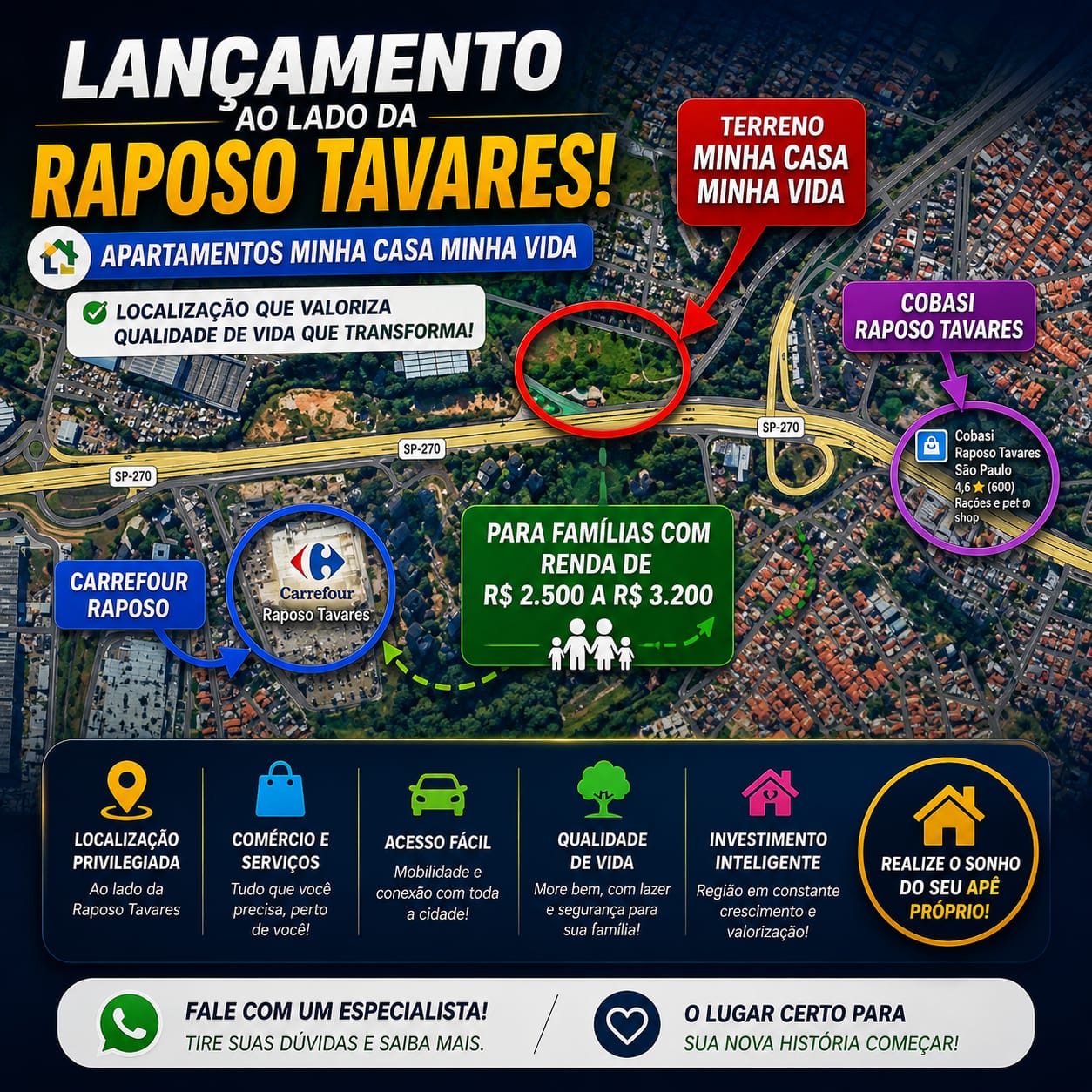 River Gestor Facebook ad: LANÇAMENTO RAPOSO TAVARES!