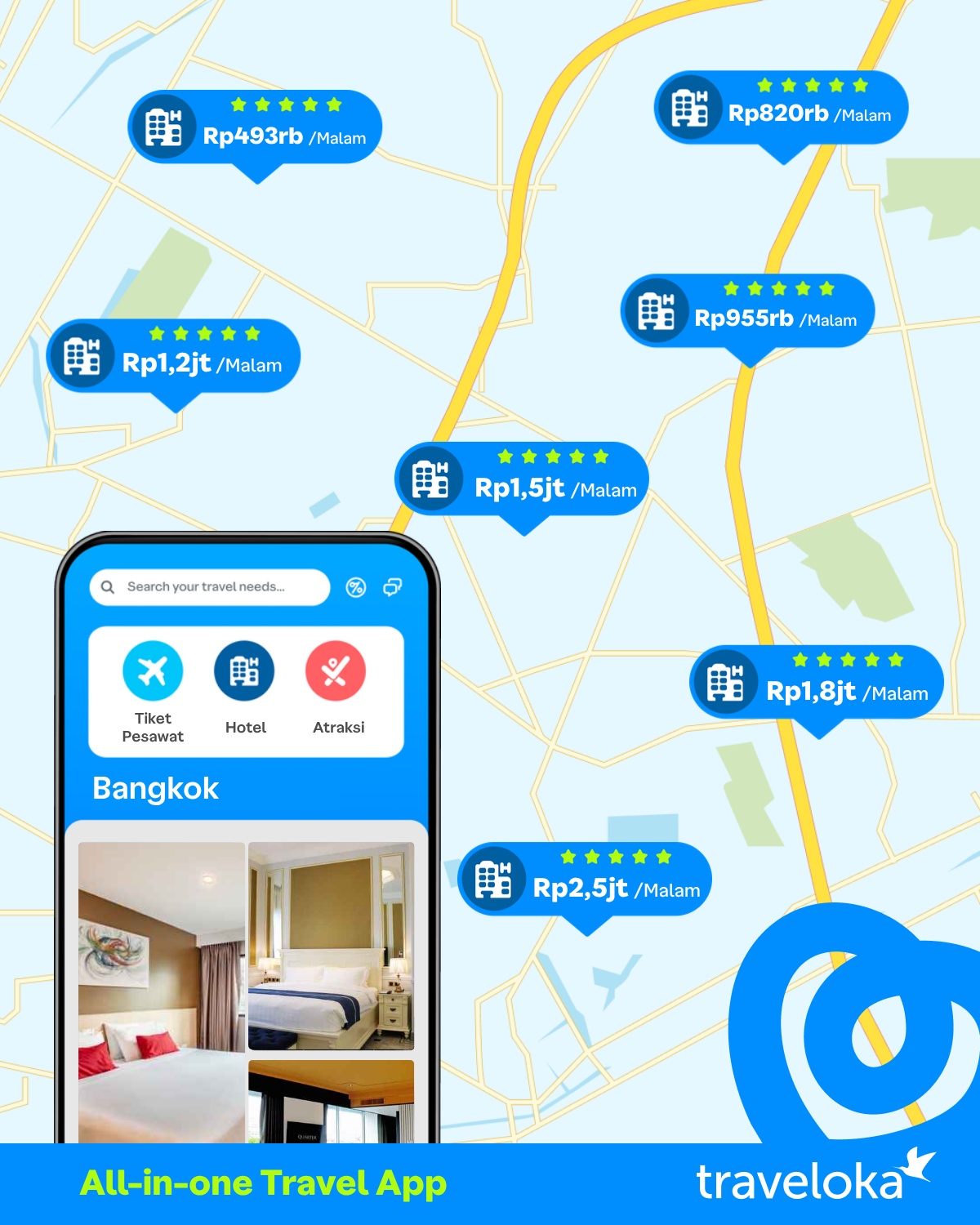 Traveloka Indonesia Facebook ad
