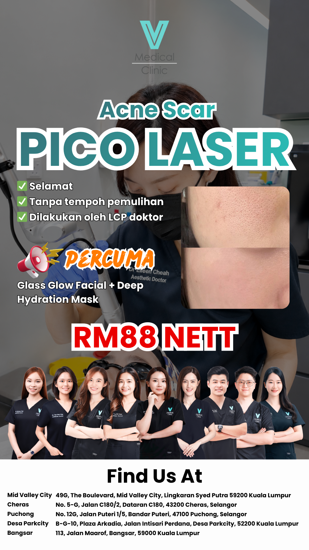 V Medical Clinic Malaysia Facebook ad