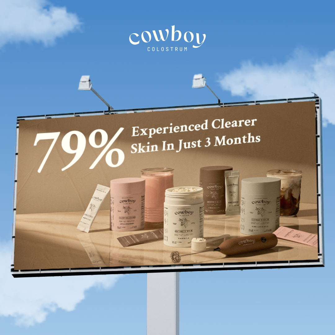 Cowboy Colostrum Facebook ad