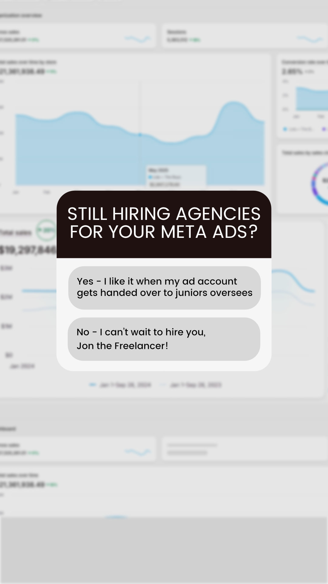 Jon the Freelancer - Meta Ads Expert Facebook ad