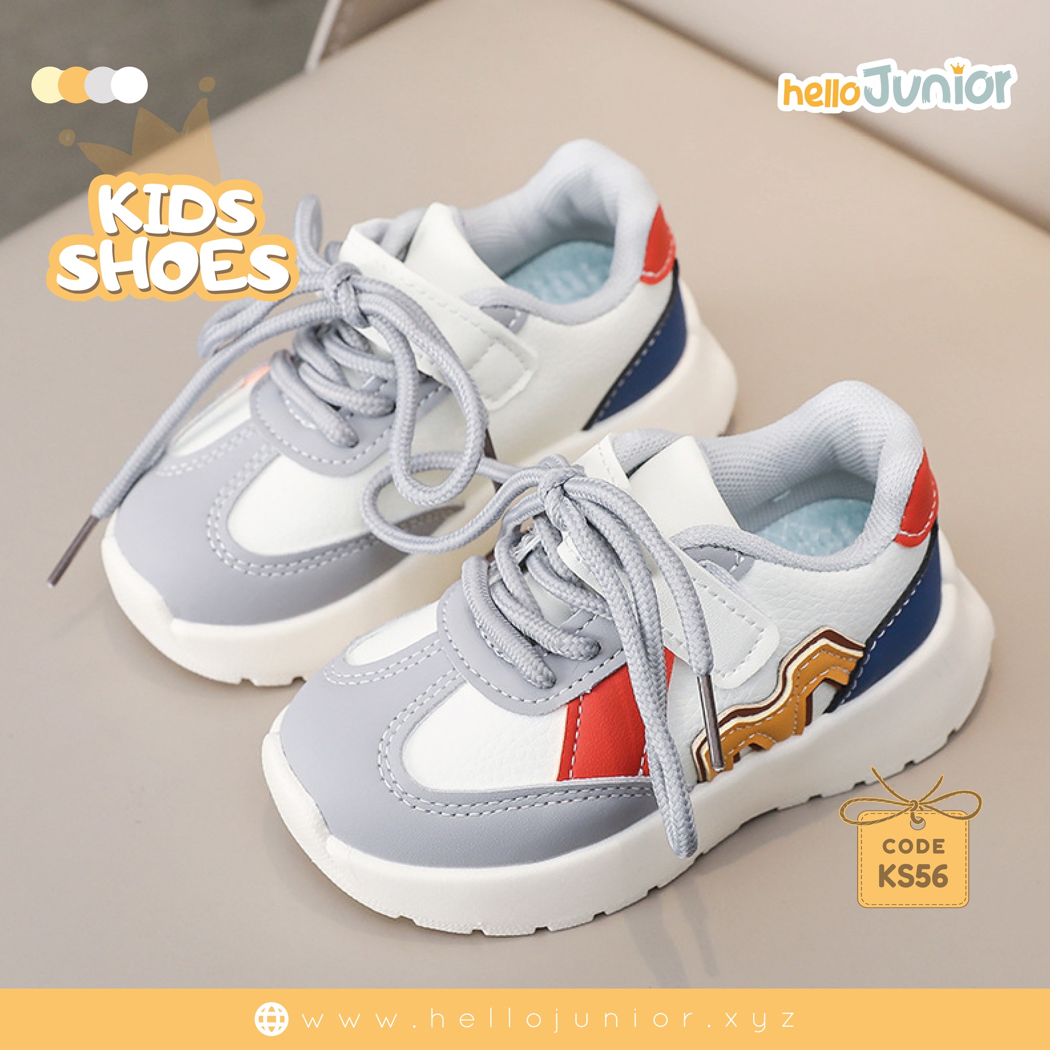 Hello Junior Facebook ad: Kid's shoes