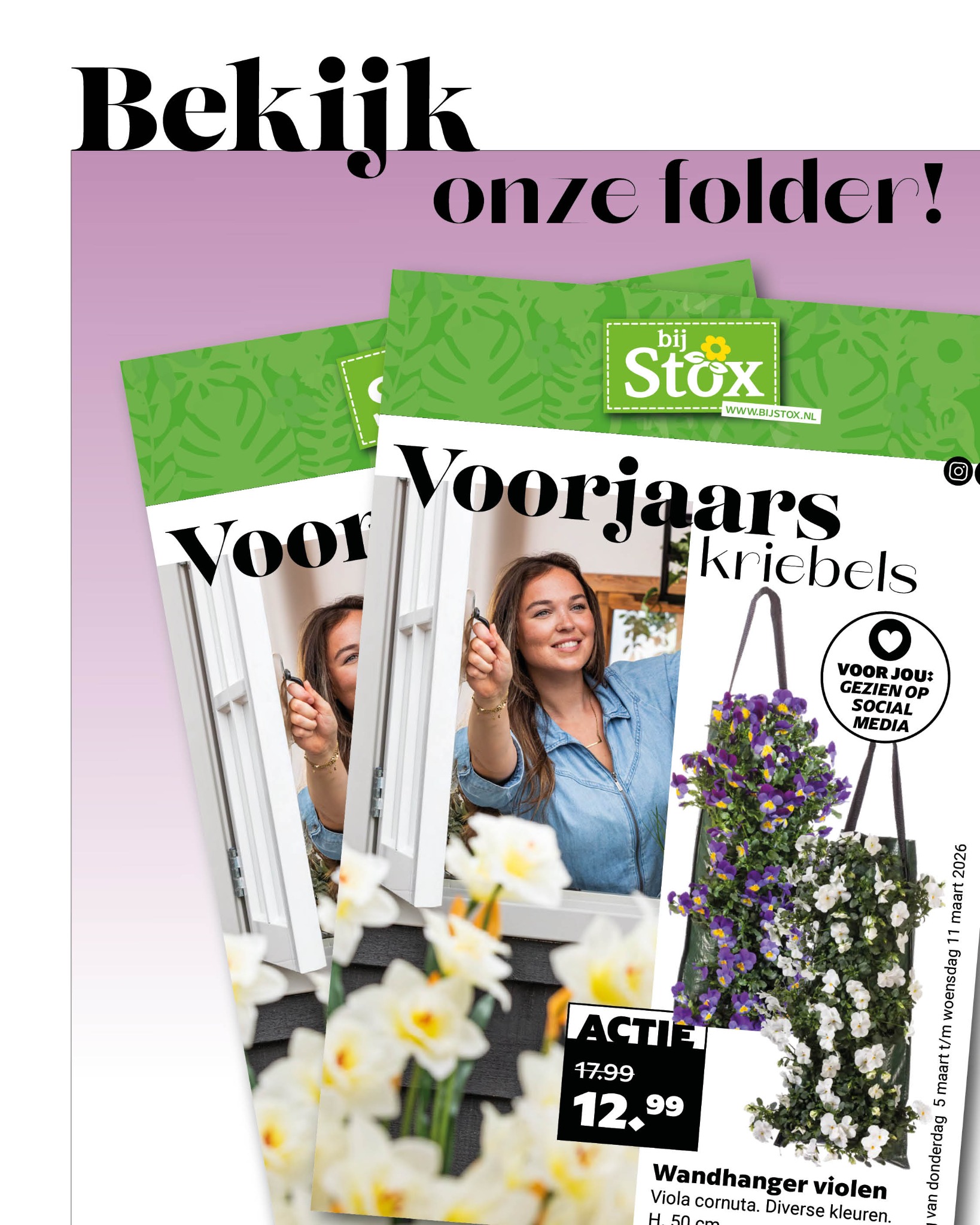 Tuincentrum BijStox Facebook ad