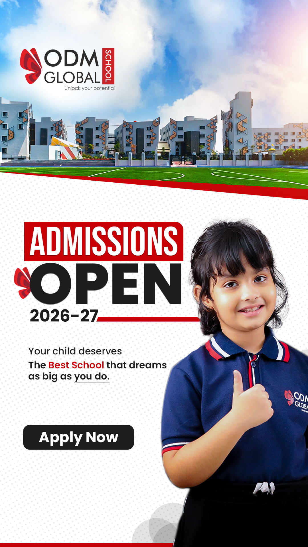 ODM Global School Facebook ad