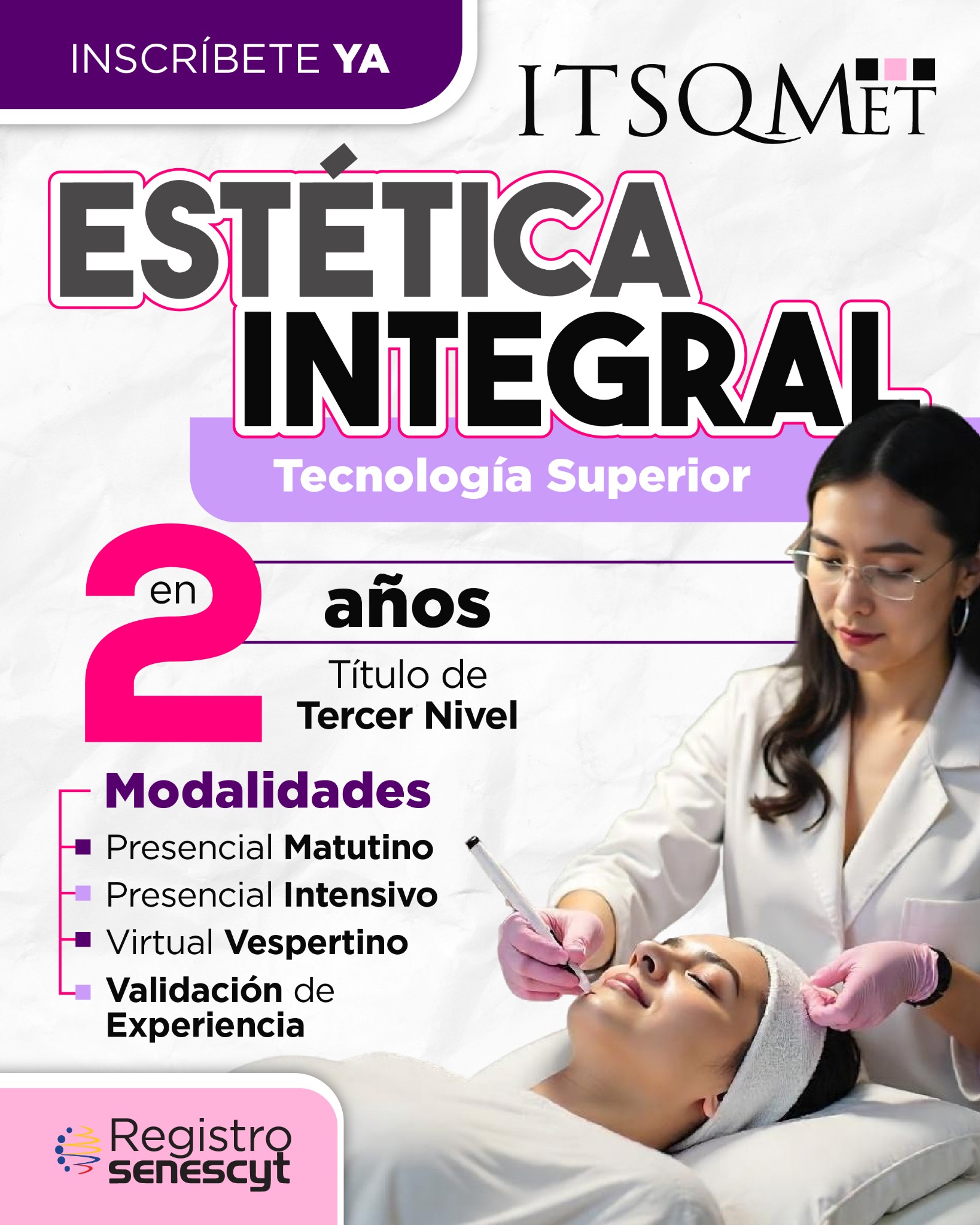Itsqmet - Its Quito Metropolitano Facebook ad: No te quedes fuera
