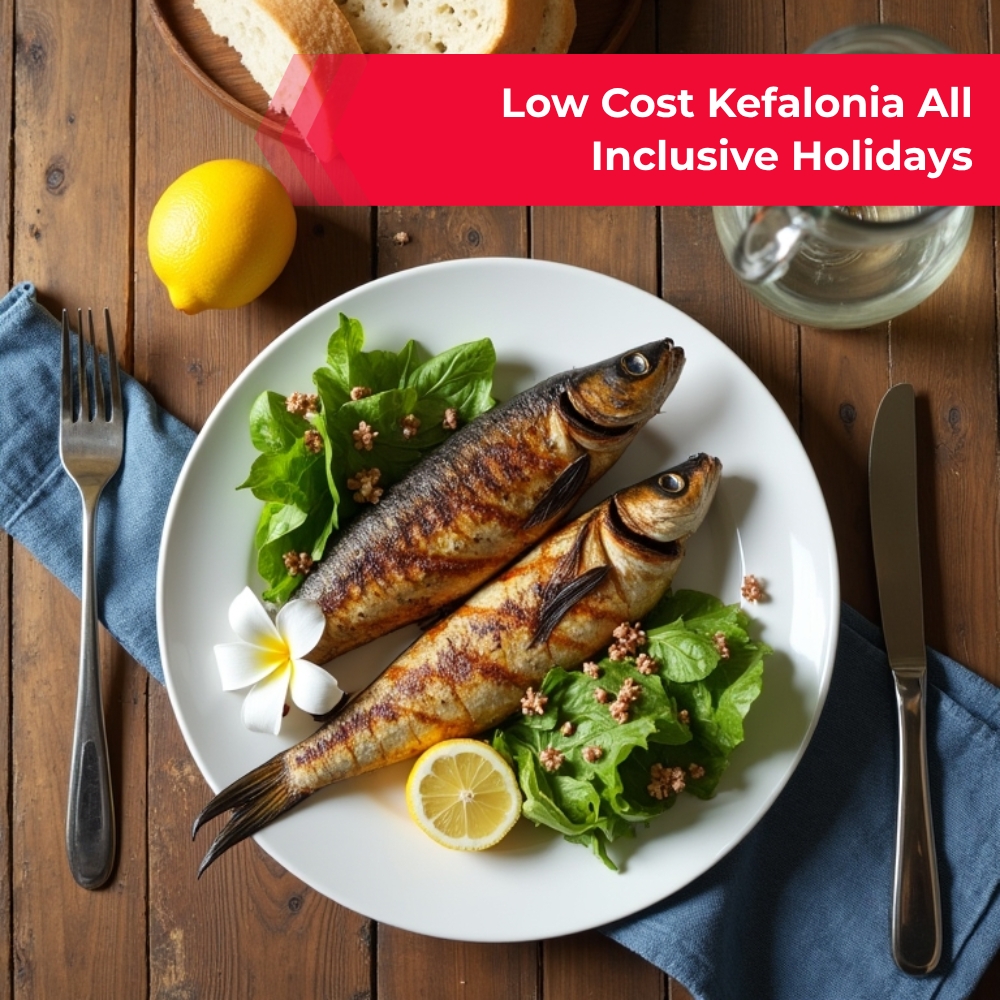Everyday Selections Facebook ad: Low Cost Kefalonia All Inclusive Holidays!