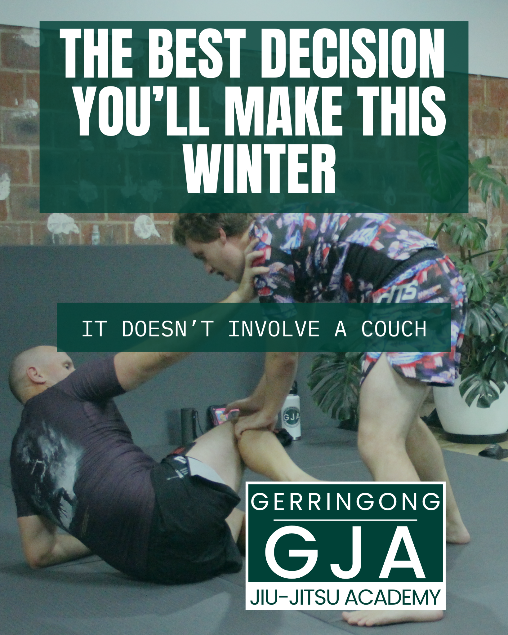 Gerringong Jiu Jitsu Academy Facebook ad from May 4, 2026