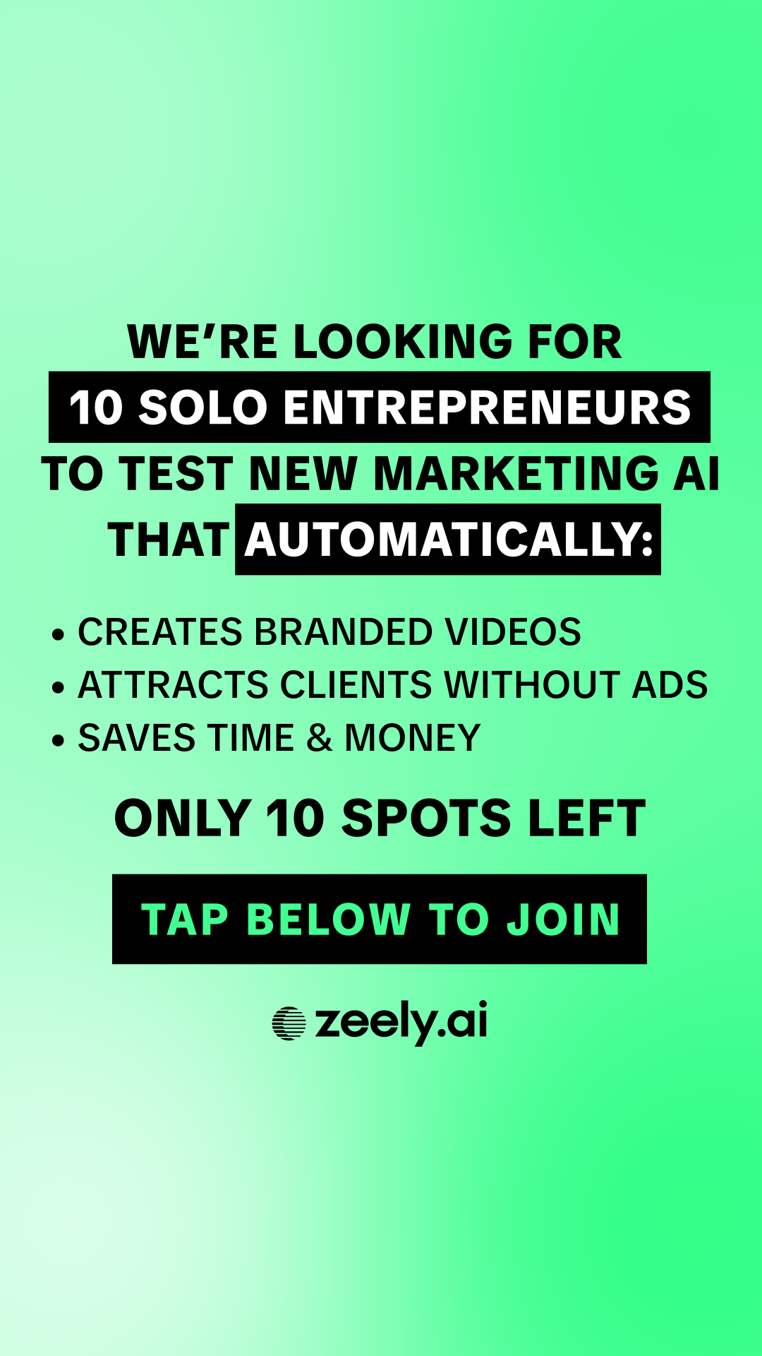 Zeely Facebook ad