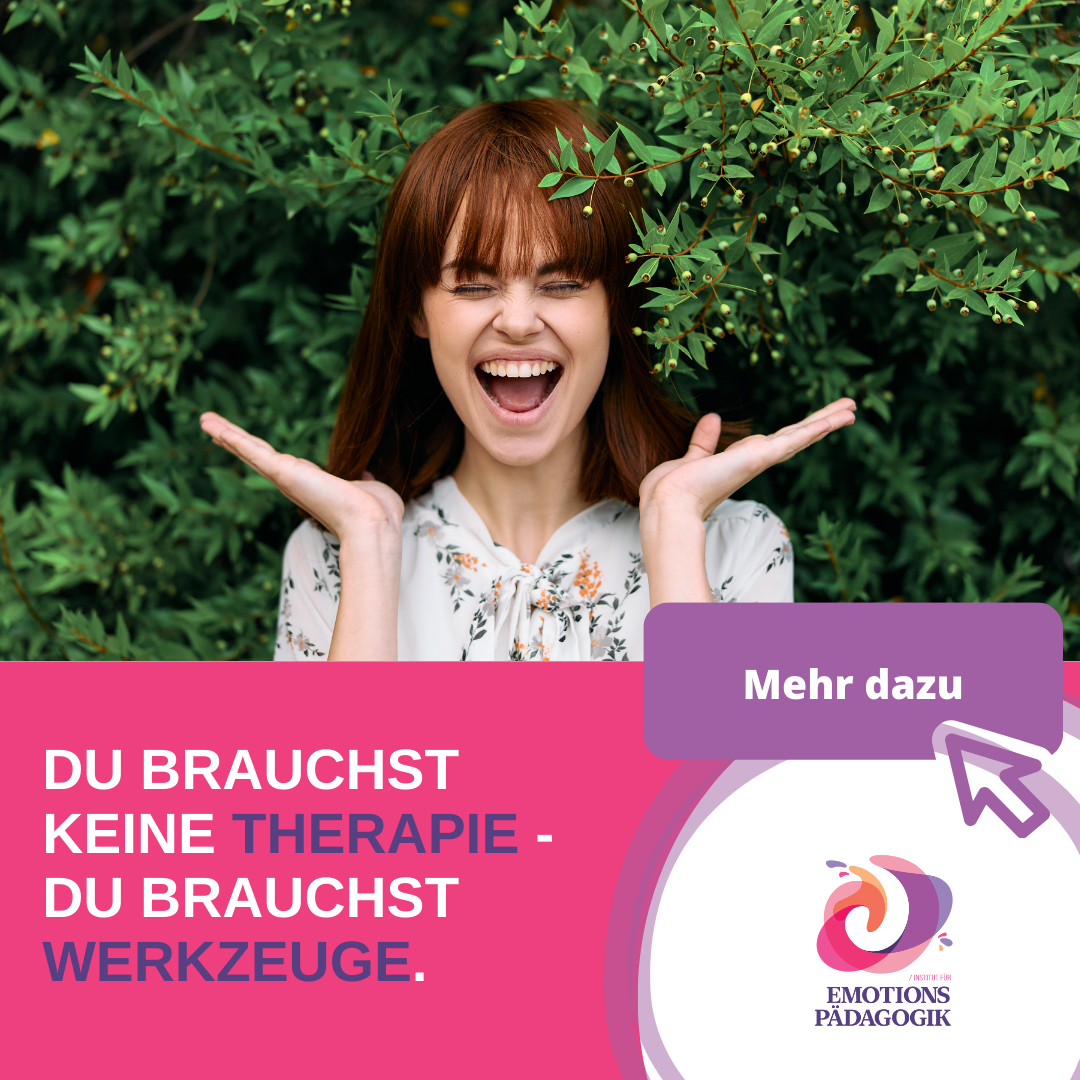 Institut für Emotionspädagogik Facebook ad: Verstehe deine Trigger und lebe selbstbestimmt