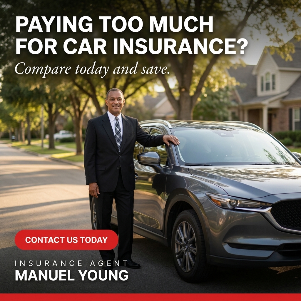 Manuel Young-State Farm Agent Facebook ad
