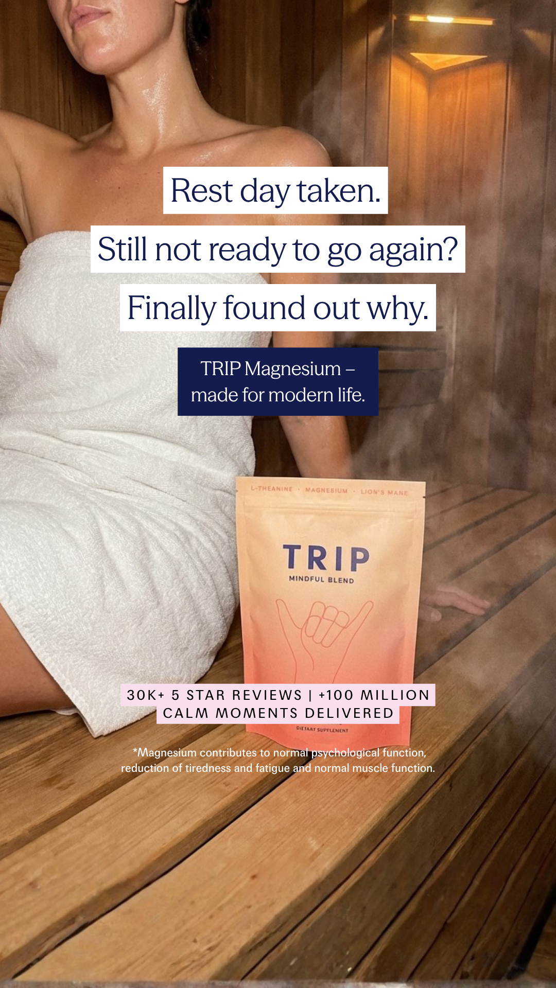 TRIP Facebook ad