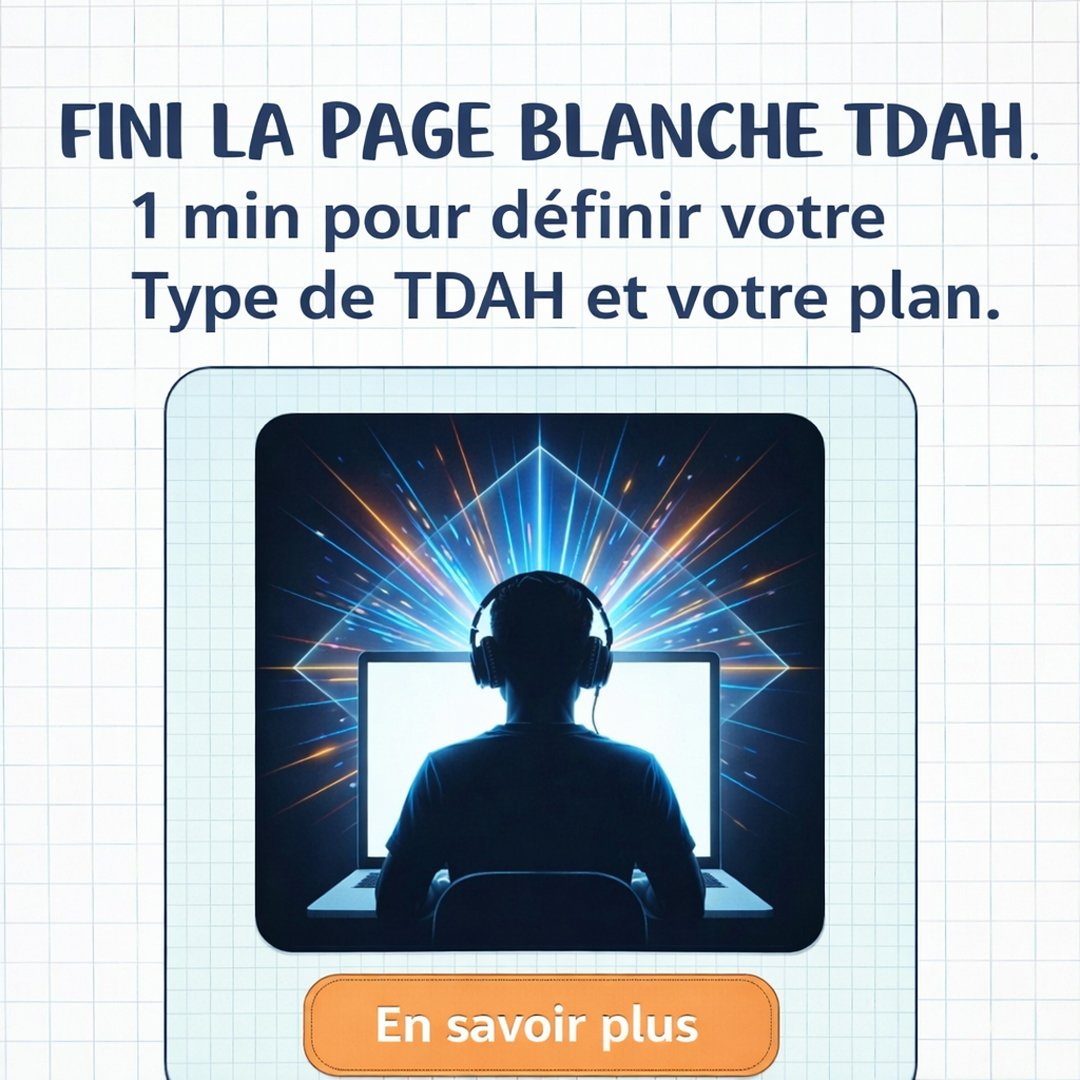 Reconnectez votre cerveau au TDAH Facebook ad: Gérer votre TDAH
