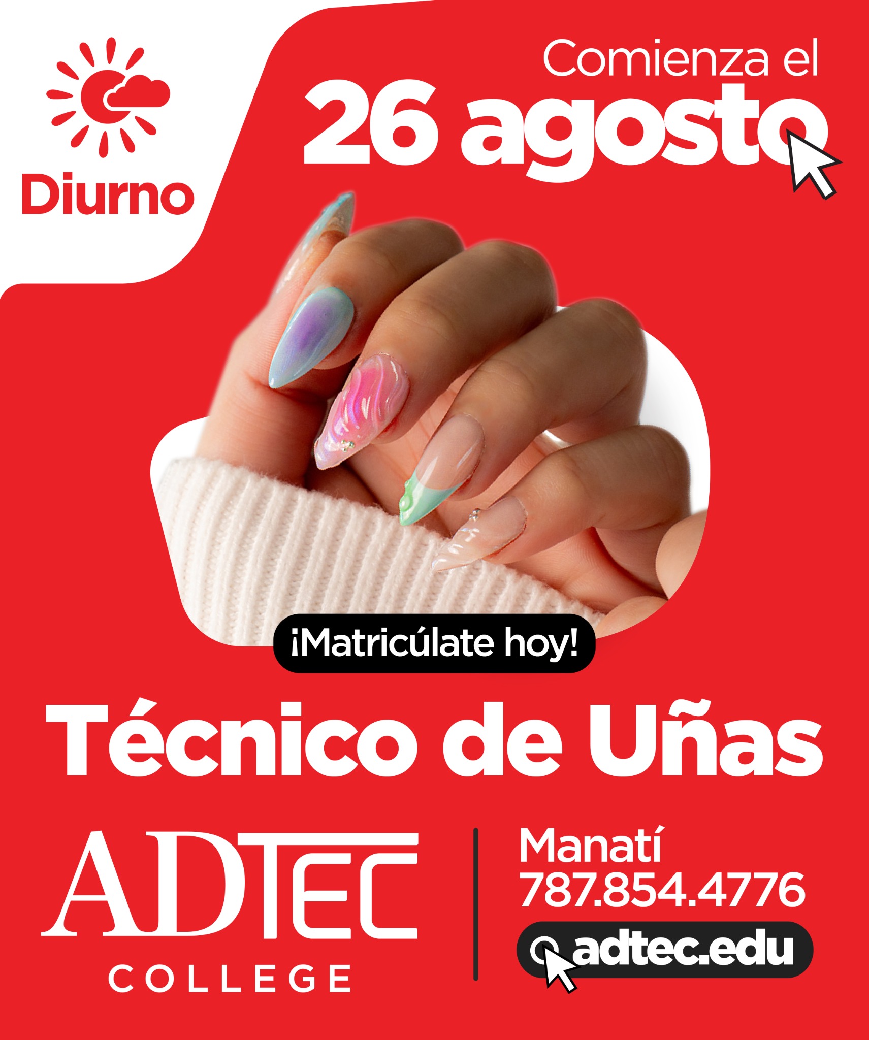 Adtec College Facebook ad