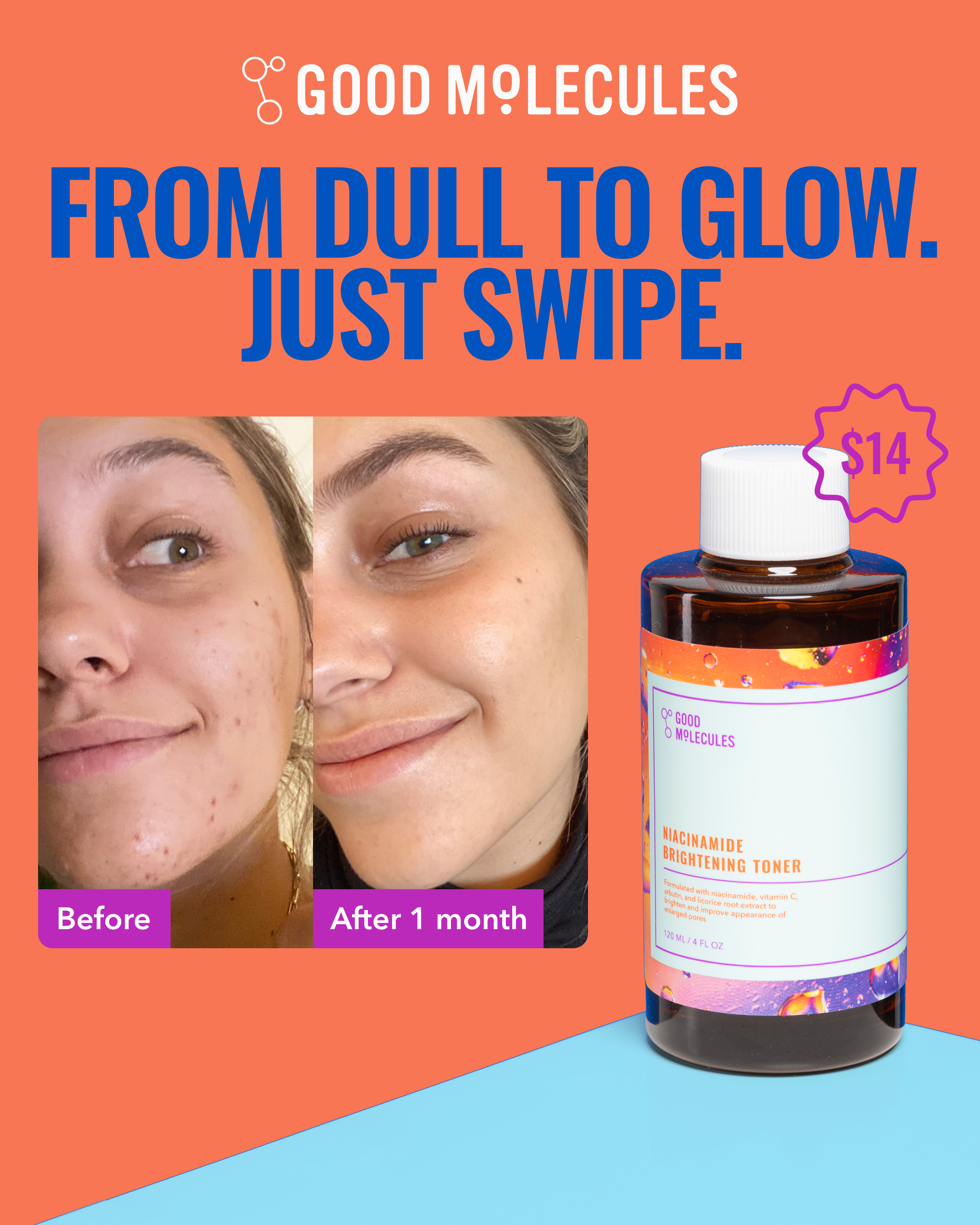 Good Molecules Facebook ad