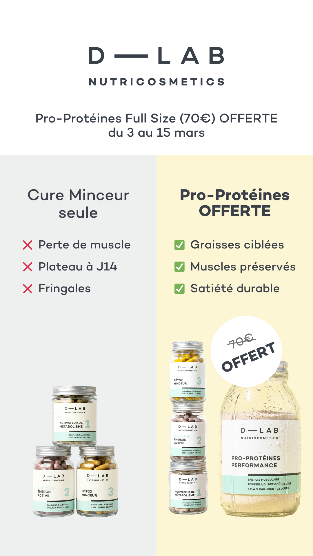 D-LAB NUTRICOSMETICS Facebook ad