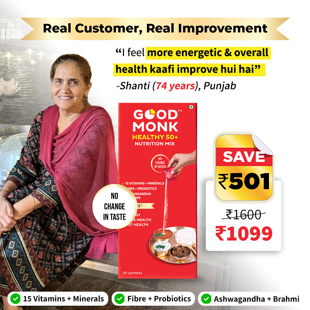 Good Monk Nutrition Facebook ad