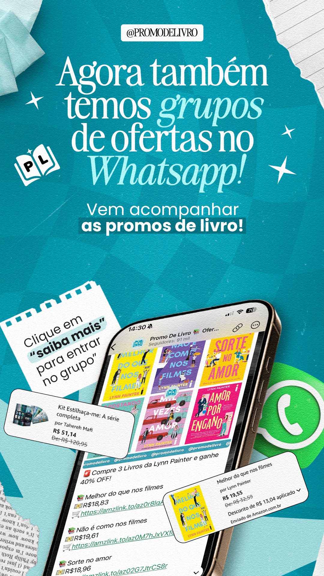 Promo de Livro Facebook ad from Apr 2, 2026