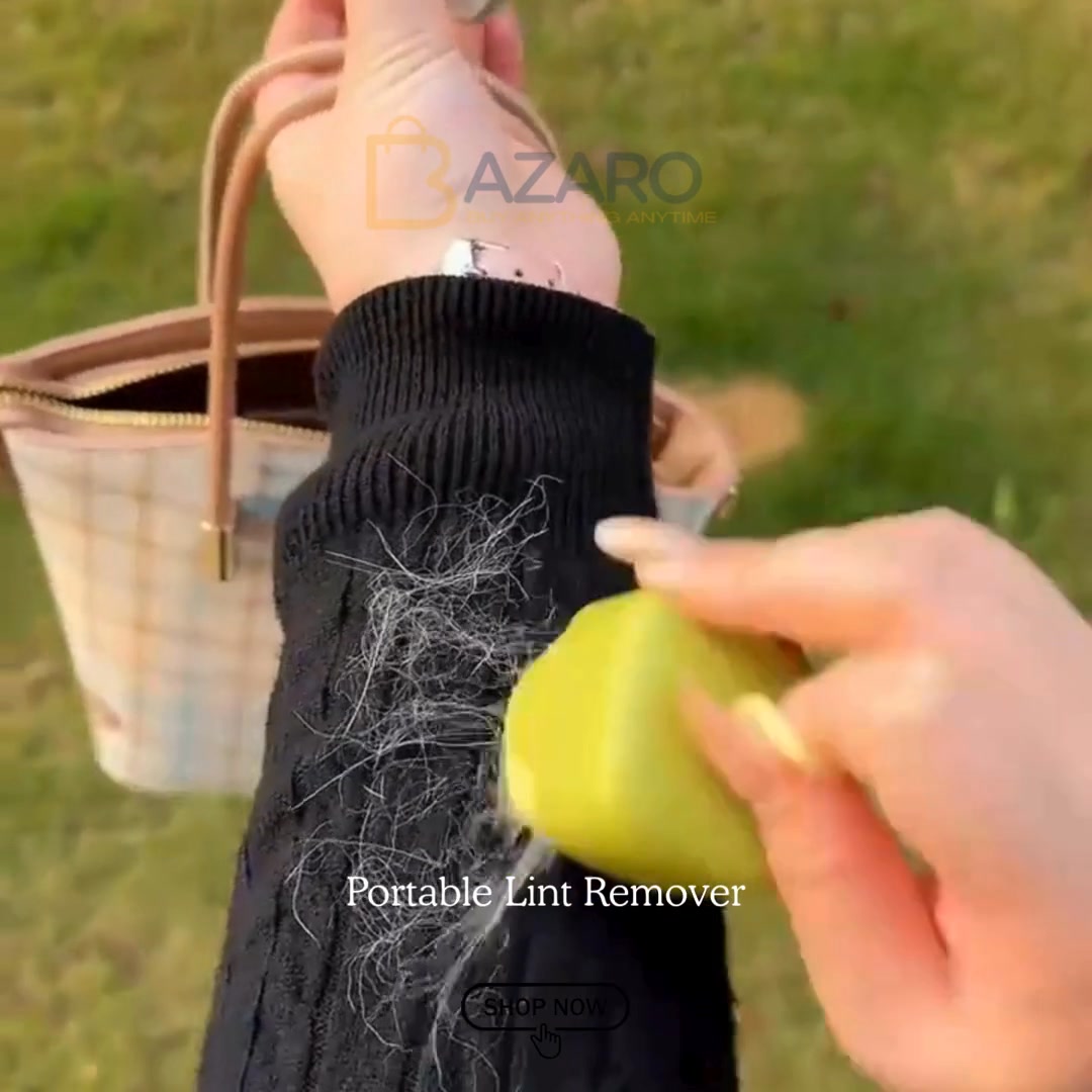 Bazaro Facebook ad: Mini Reusable Lint Roller