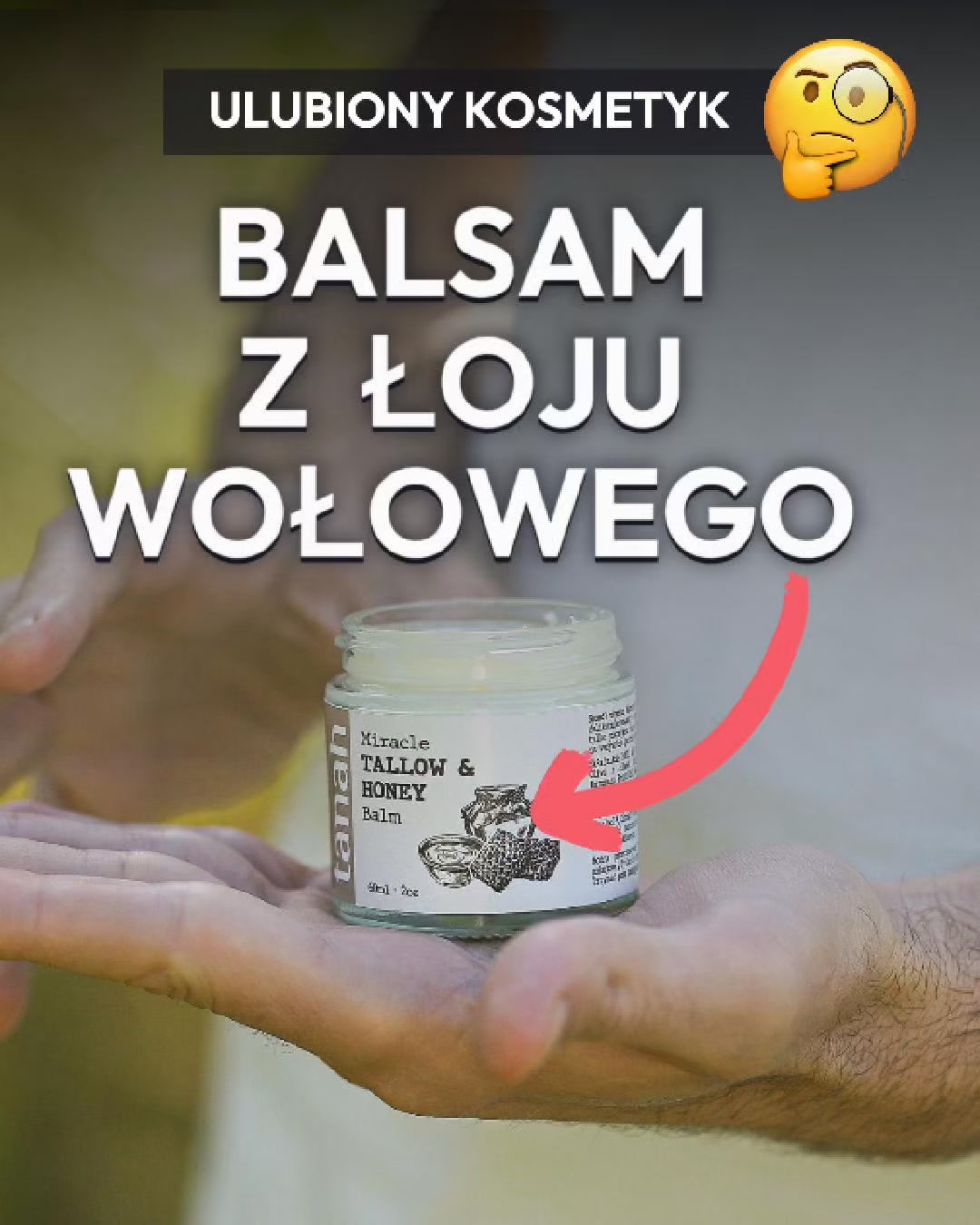 Tanah Facebook ad: Ten balsam nie jest wegański. I działa.