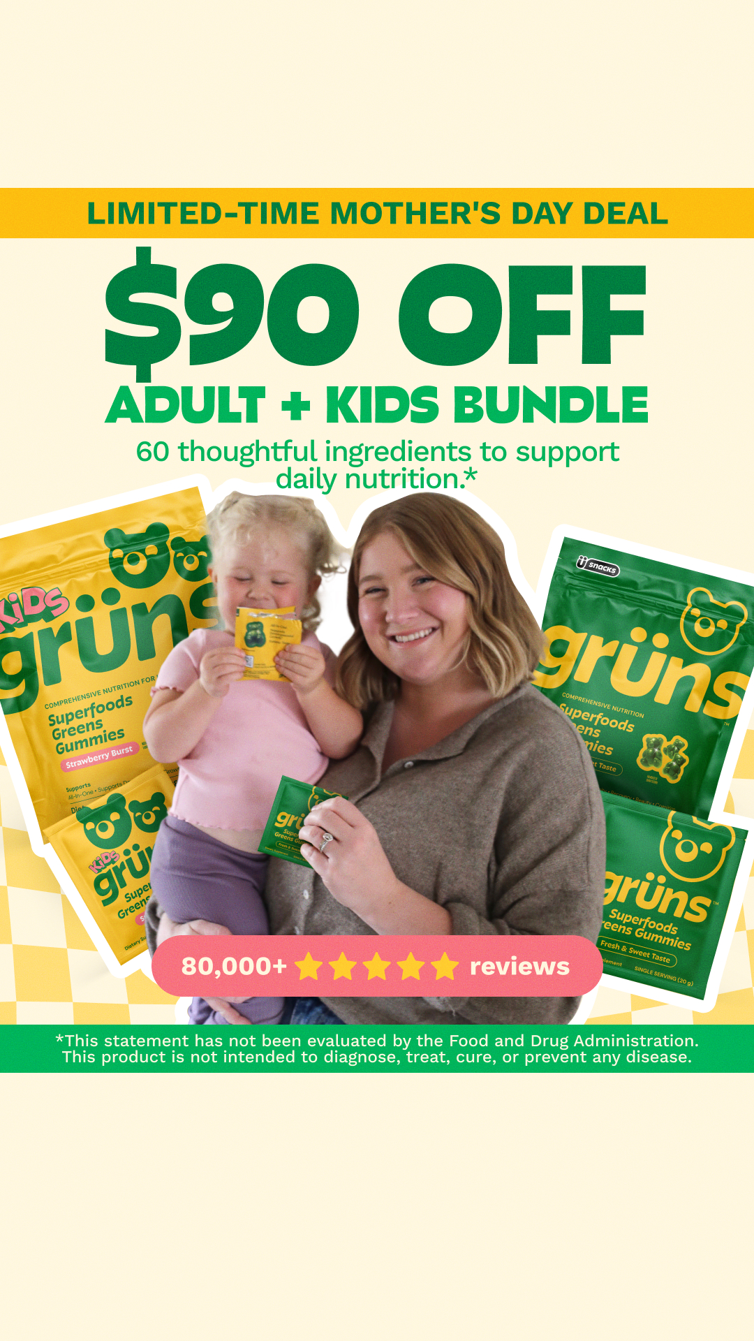Grüns Facebook ad