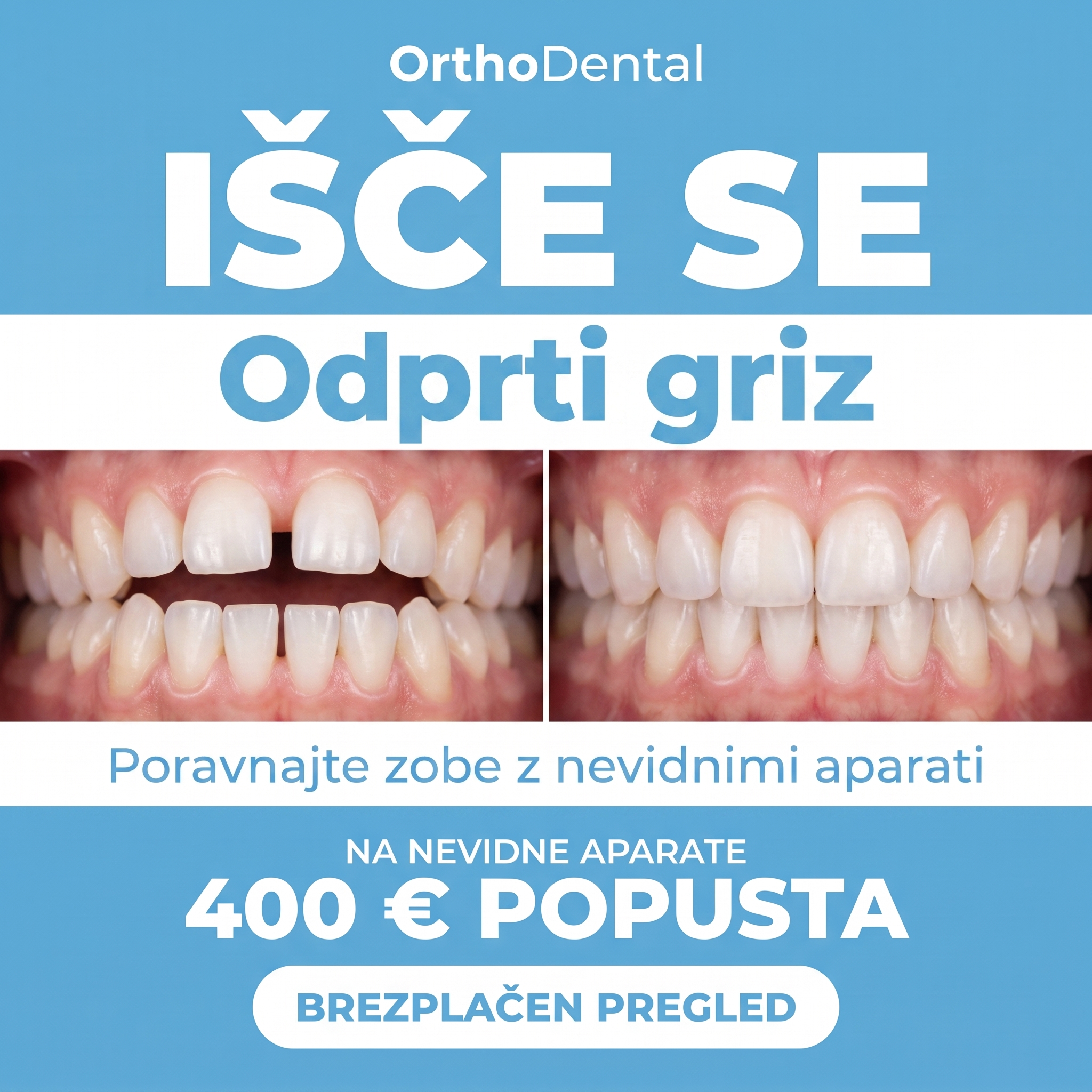 OrthoDental Facebook ad