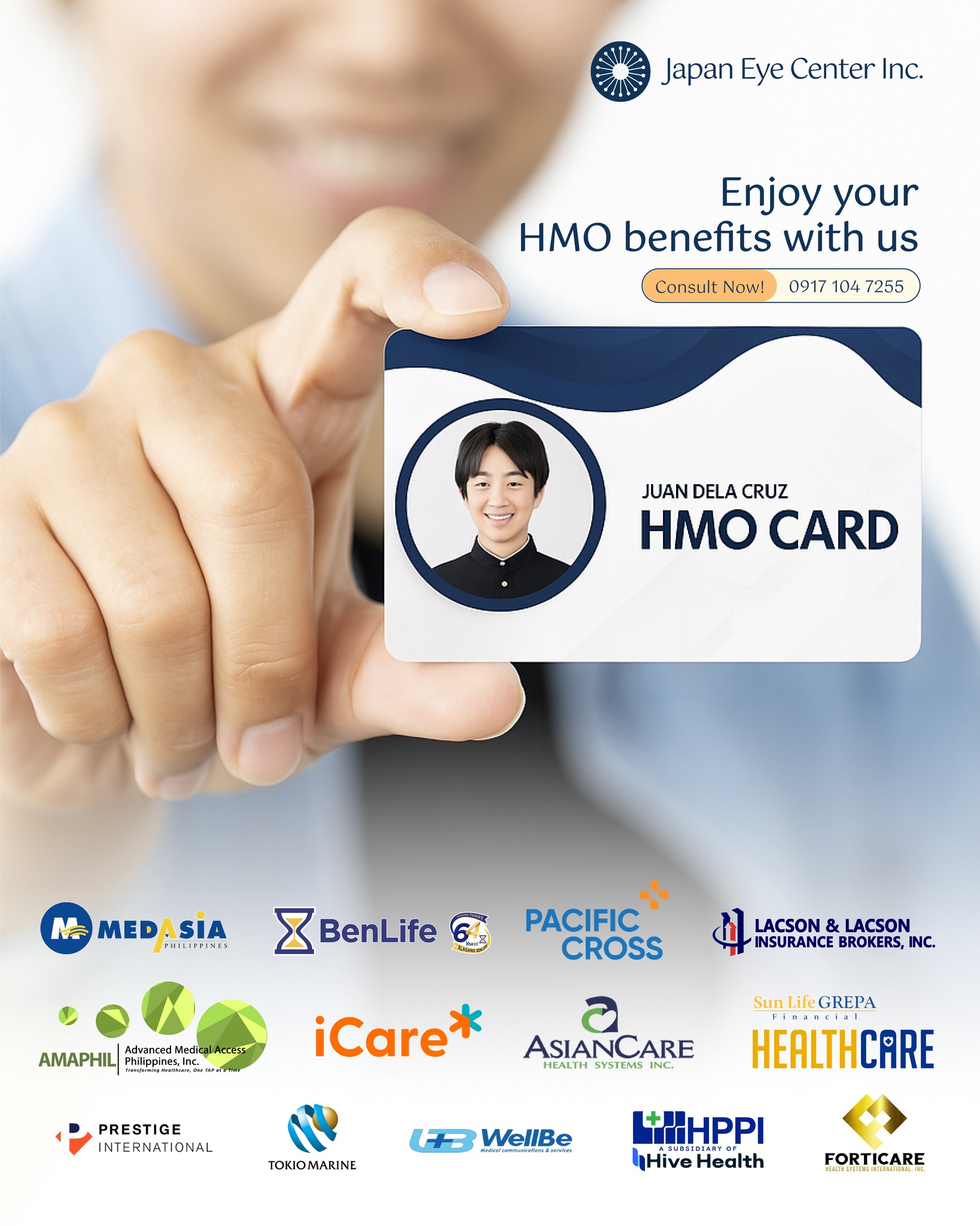 Japan Eye Center PH Facebook ad: Got an HMO?