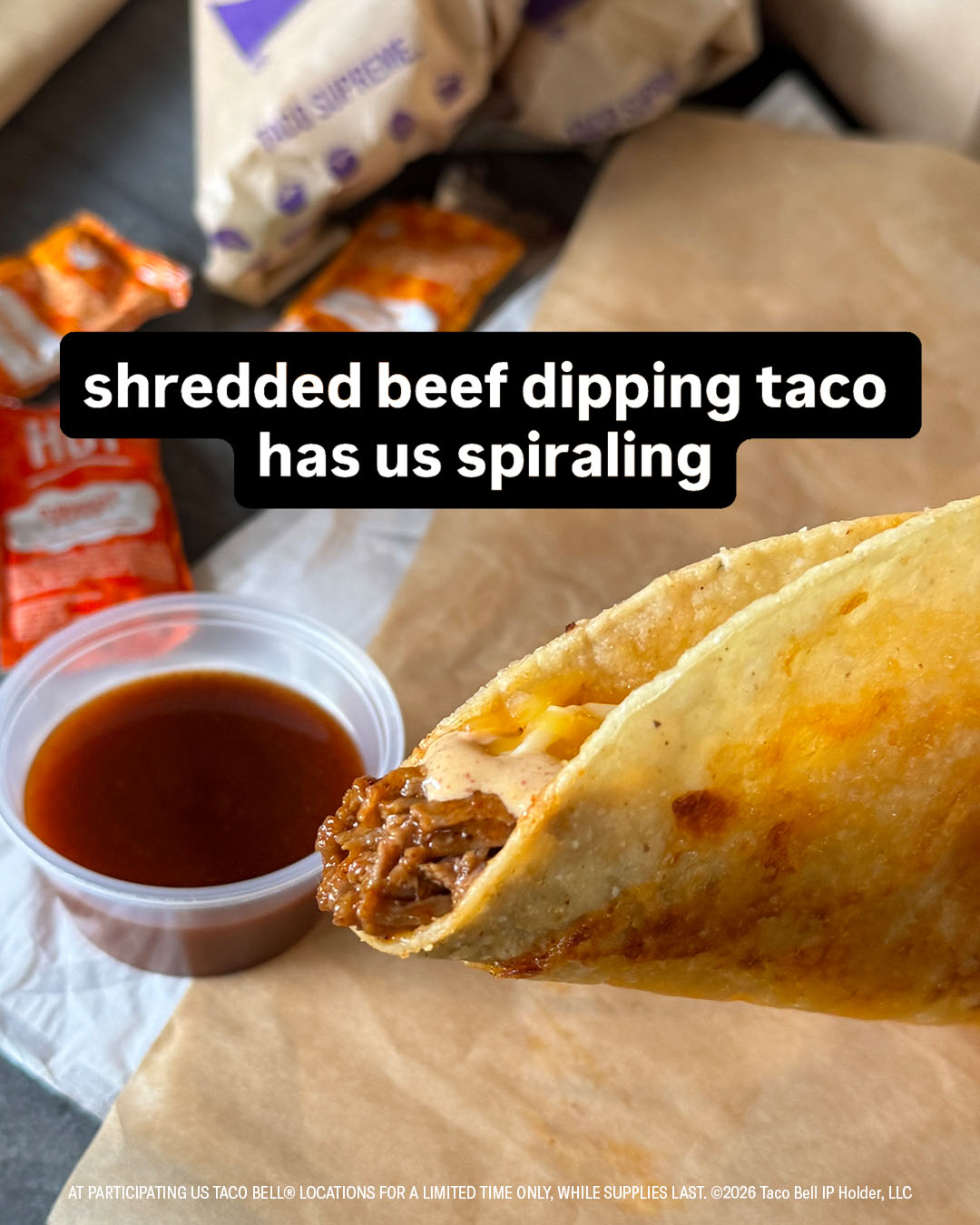 Taco Bell Facebook ad