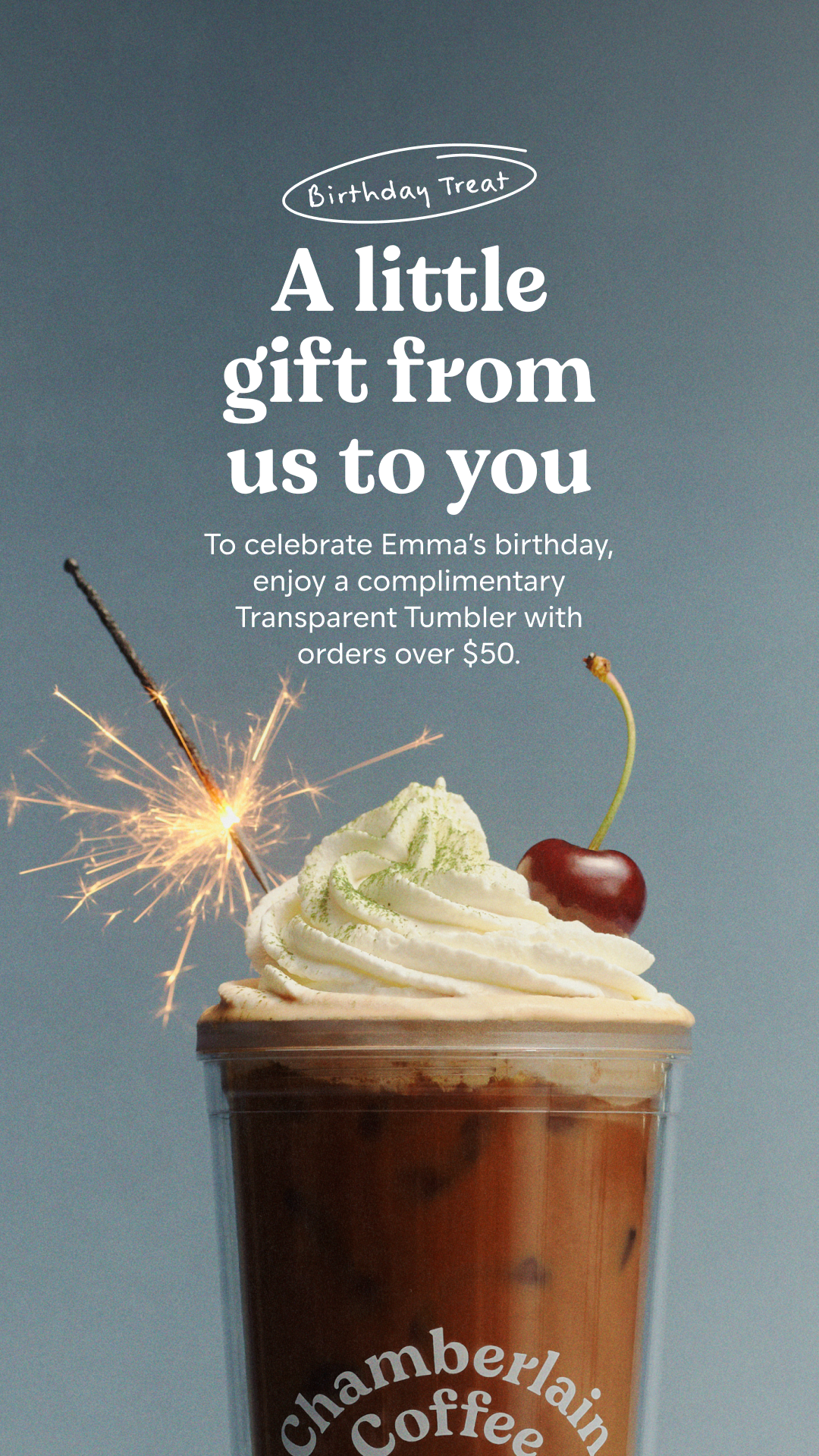 Chamberlain Coffee Facebook ad