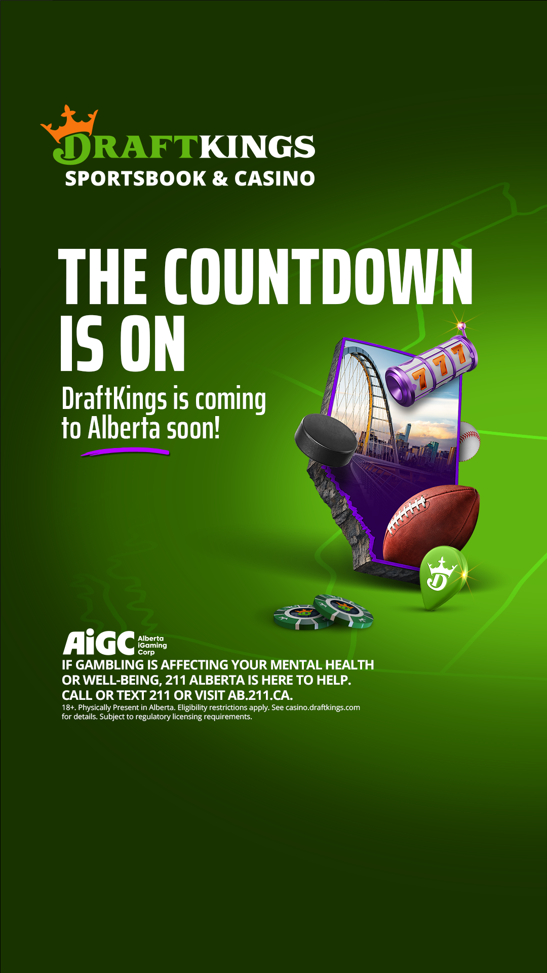 DraftKings Casino Facebook ad