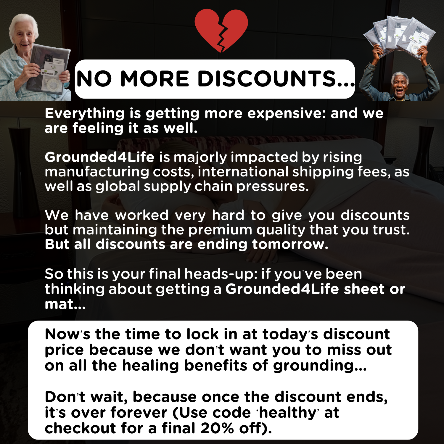 Grounded4Life Facebook ad