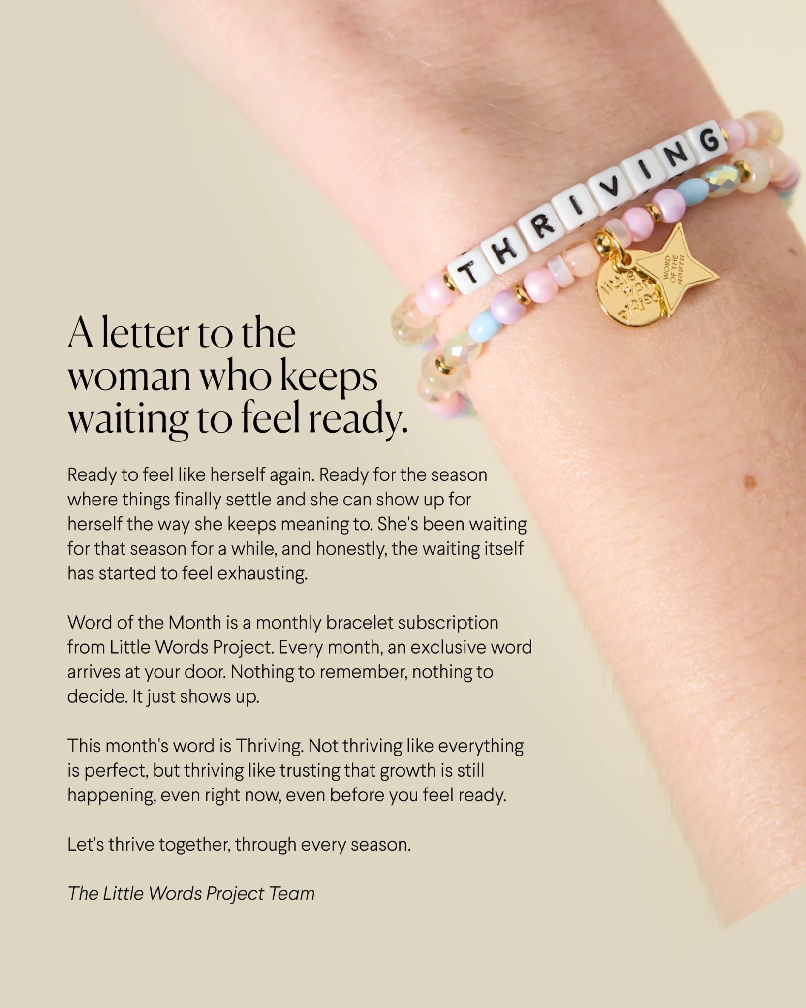 Little Words Project Facebook ad